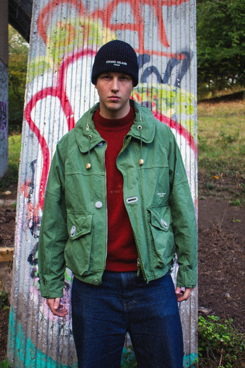 Stone Island Marina NYCO Panama-TC Jacket