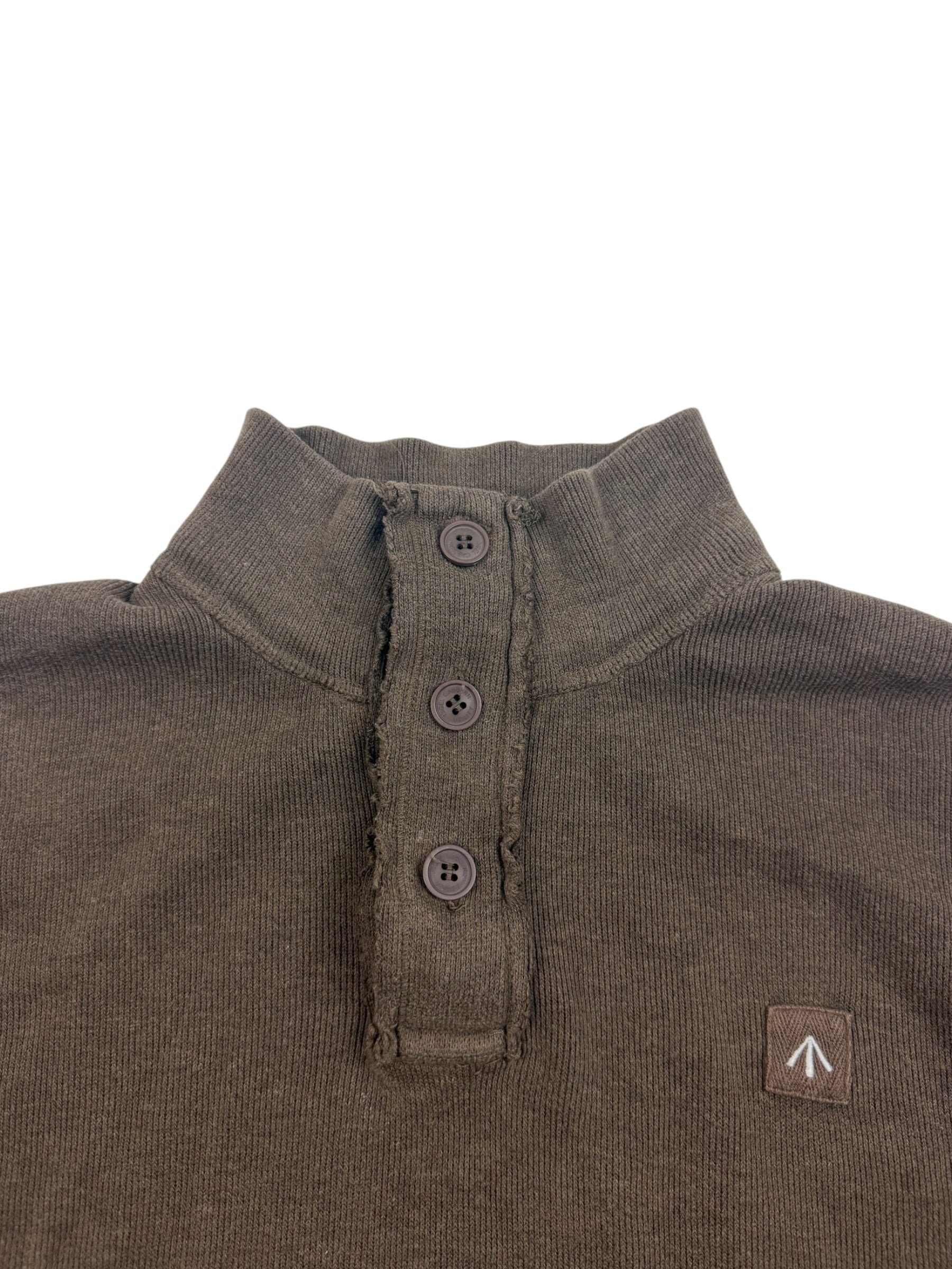Nigel Cabourn 2000s Utility Mock Neck Sweatshirt