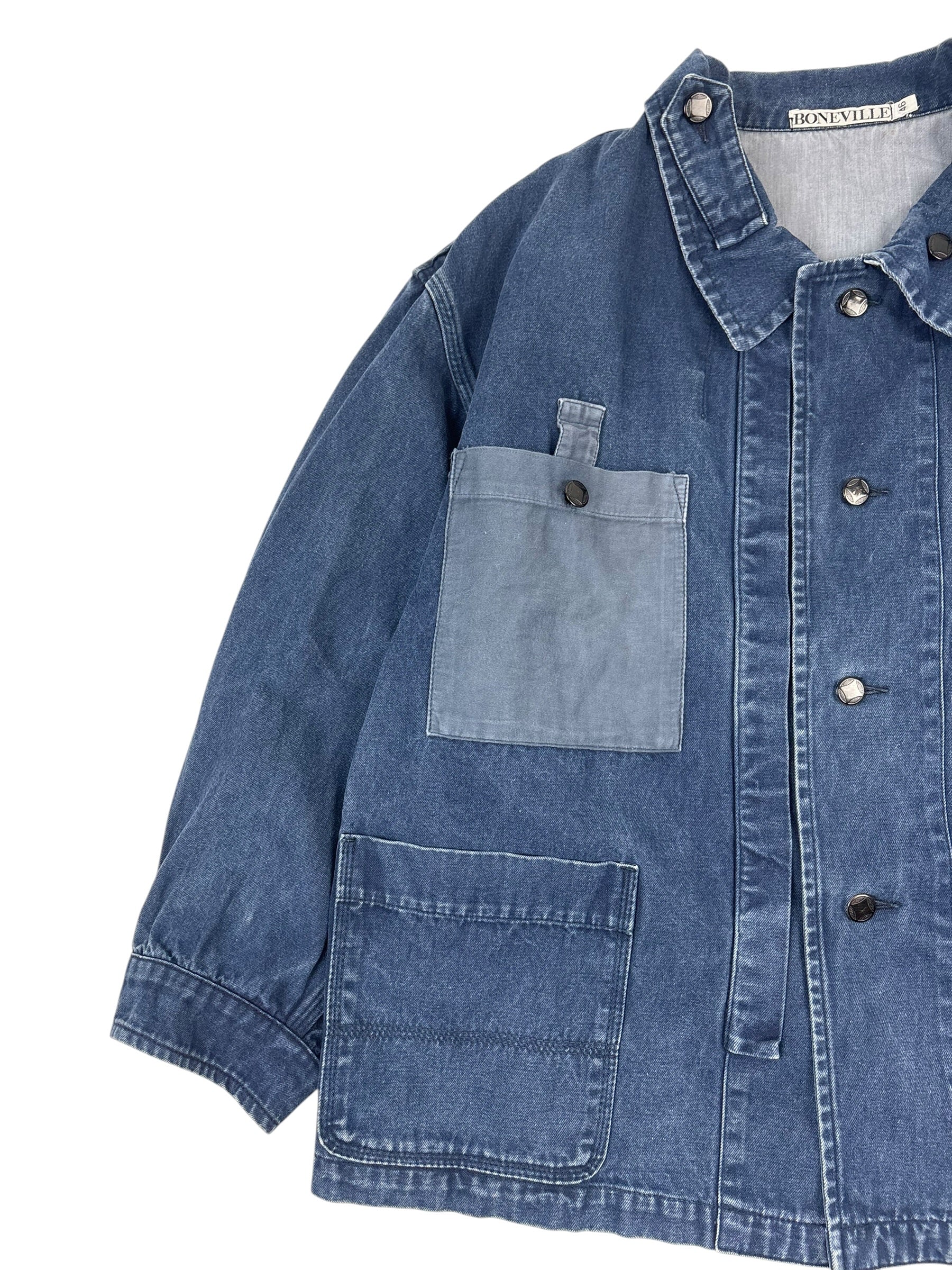 Boneville SS85 Navy Arctic Denim Carpenter Jacket