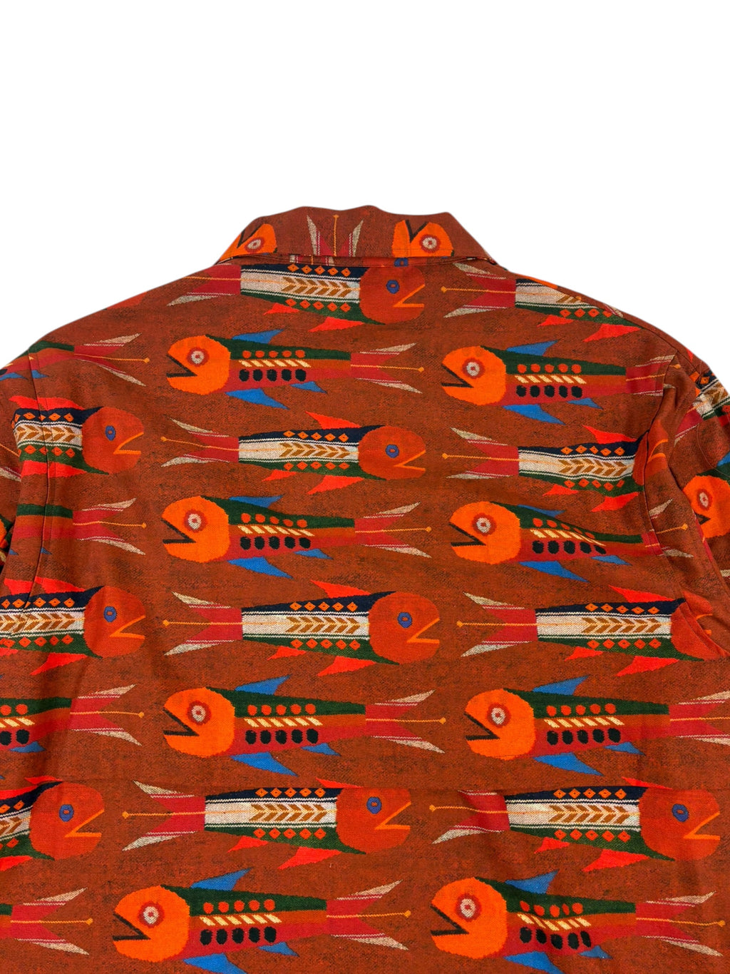 Nigel Cabourn Authentic Multi Fish Over Shirt