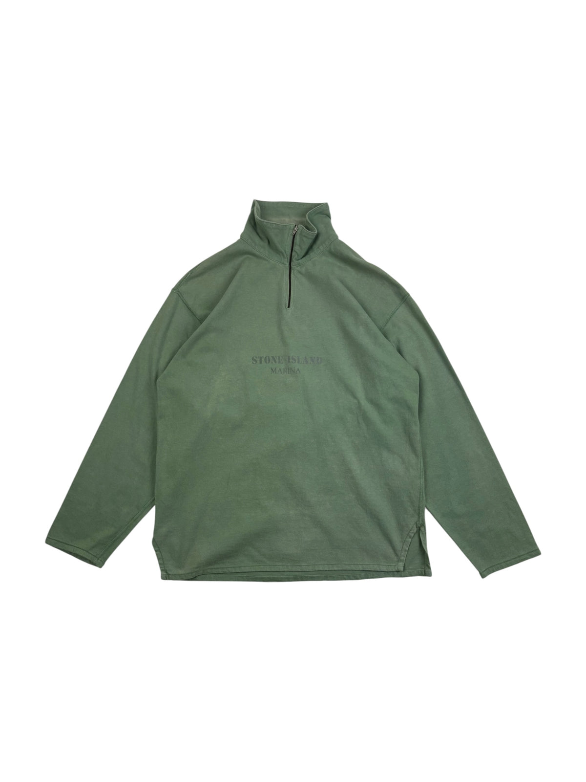 Stone Island Marina 90s Quarter Zip Sweatshirt