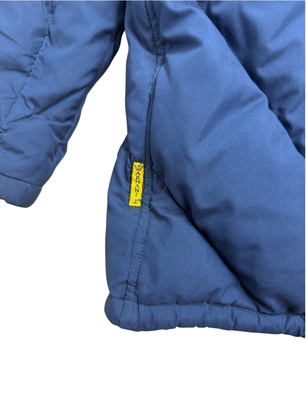 Armani Jeans 90s Quilted Hooded Parka
