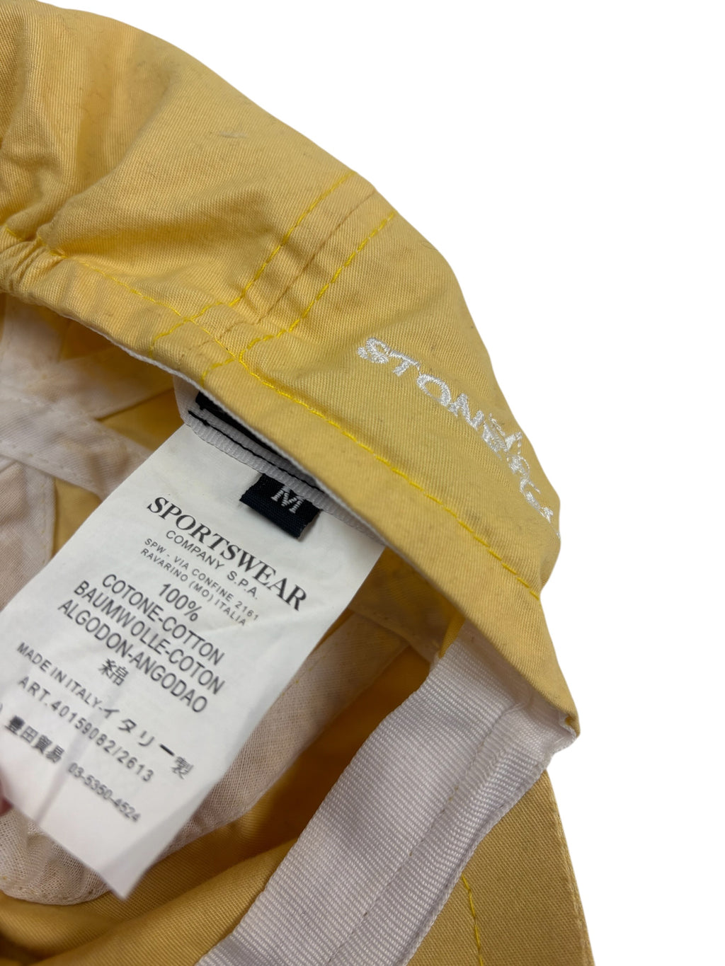 Stone Island SS04 Elasticated Spell-Out Cap