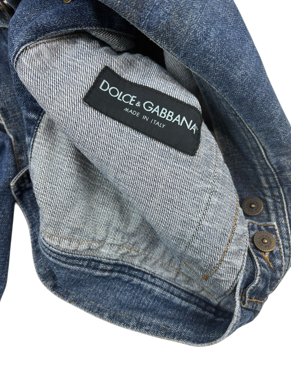 Dolce & Gabbana Distressed Denim Jacket