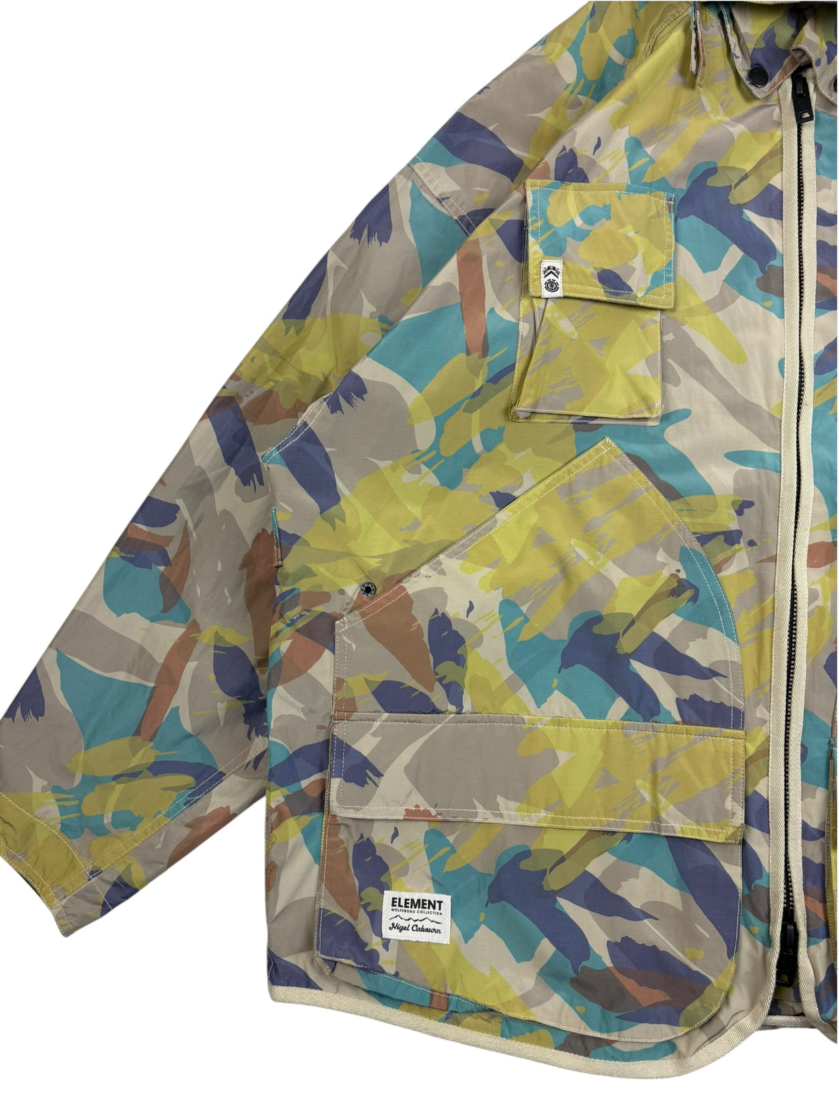 Nigel Cabourn x Element Abstract Camo Alder Hunting Parka