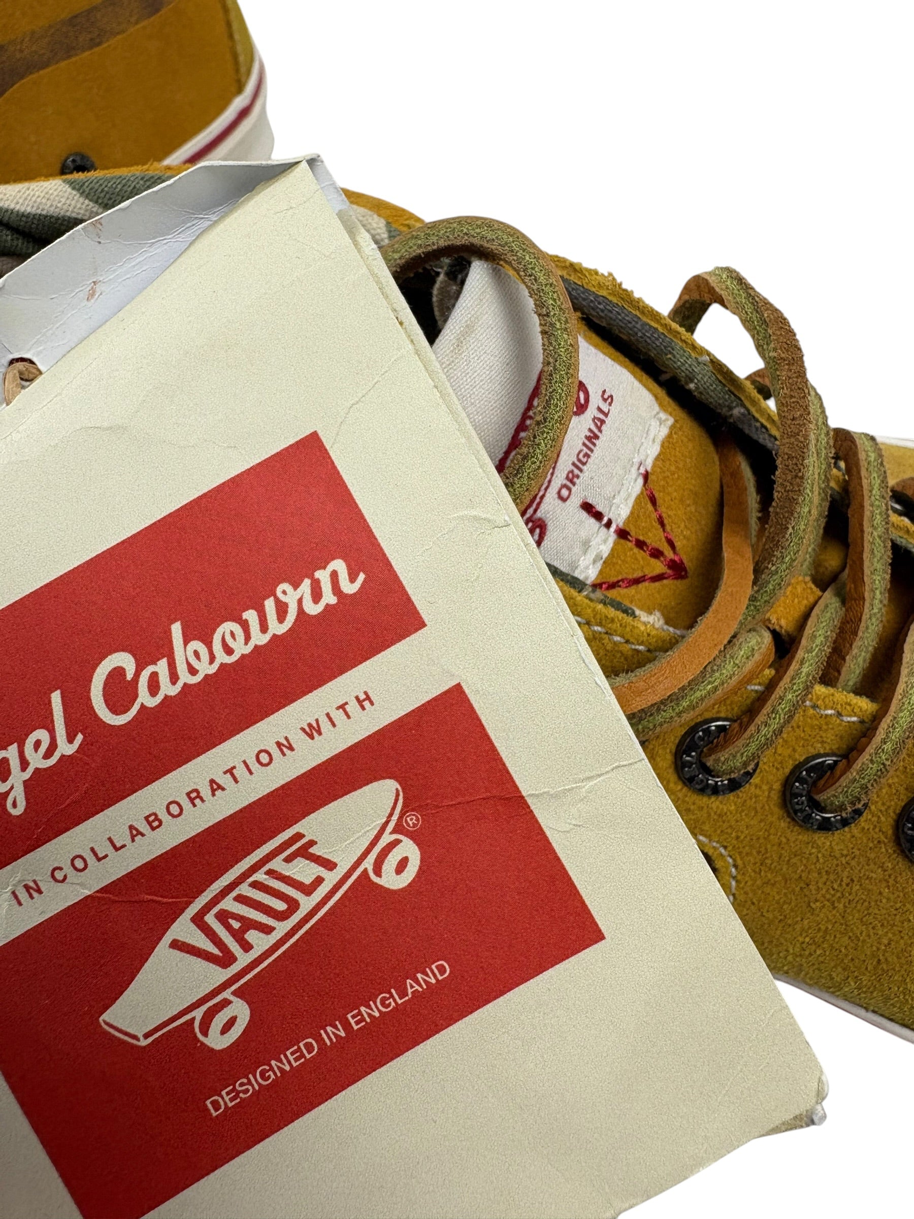 Nigel Cabourn x Vans Vault OG SK8-Mid LX Vintage Suede Sneakers