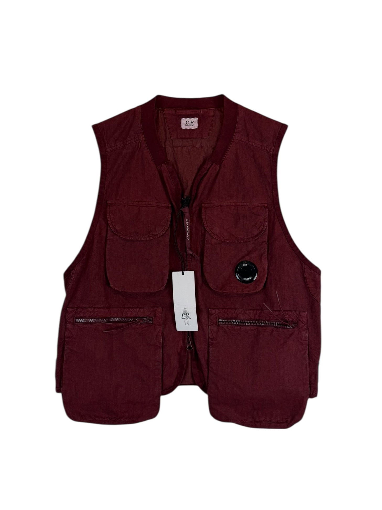 C.P. Company Ba-Tic Wax Utility Vest