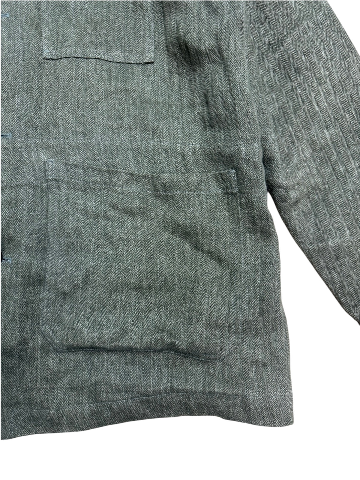 Nigel Cabourn Authentic Linen Chore Jacket