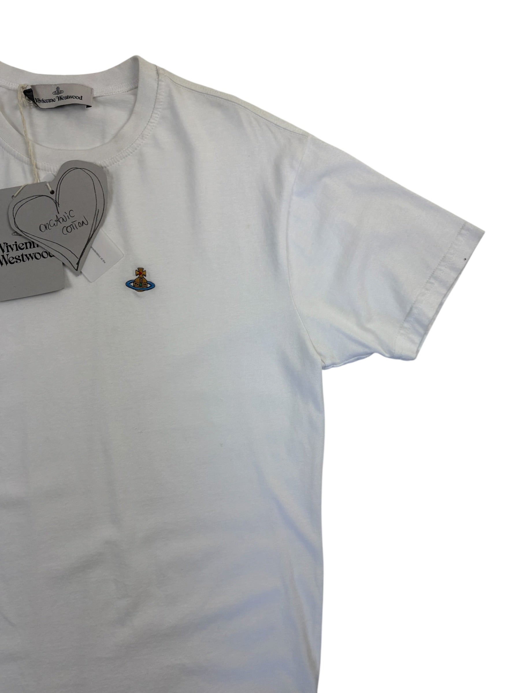 Vivienne Westwood White Classic Orb T-Shirt