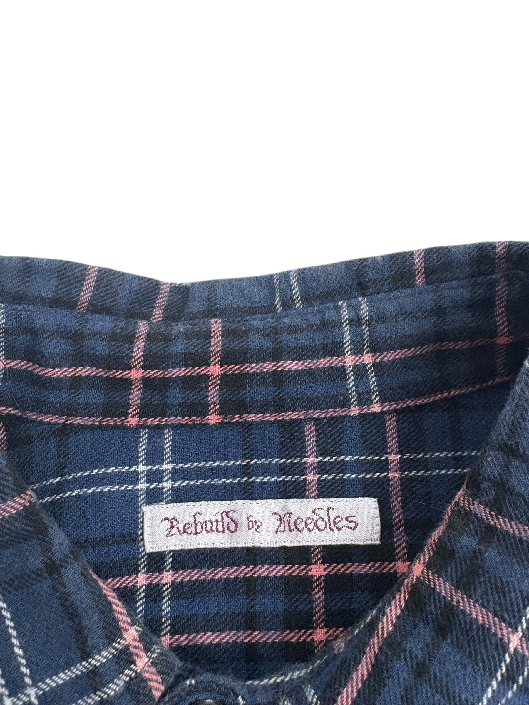 Needles Rebuild 7 Cuts Flannel Shirt