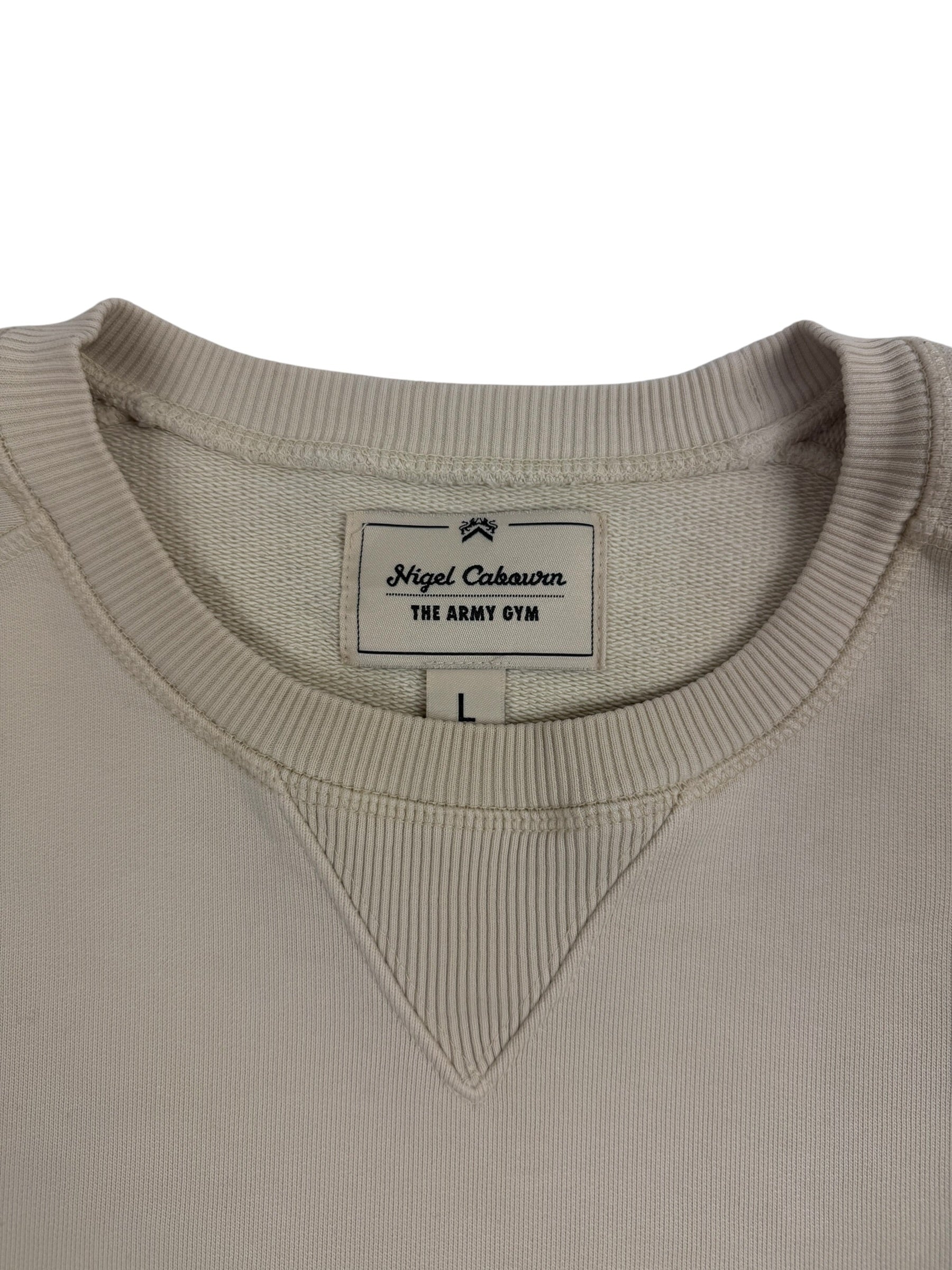 Nigel Cabourn Army Gym Globe Sweater