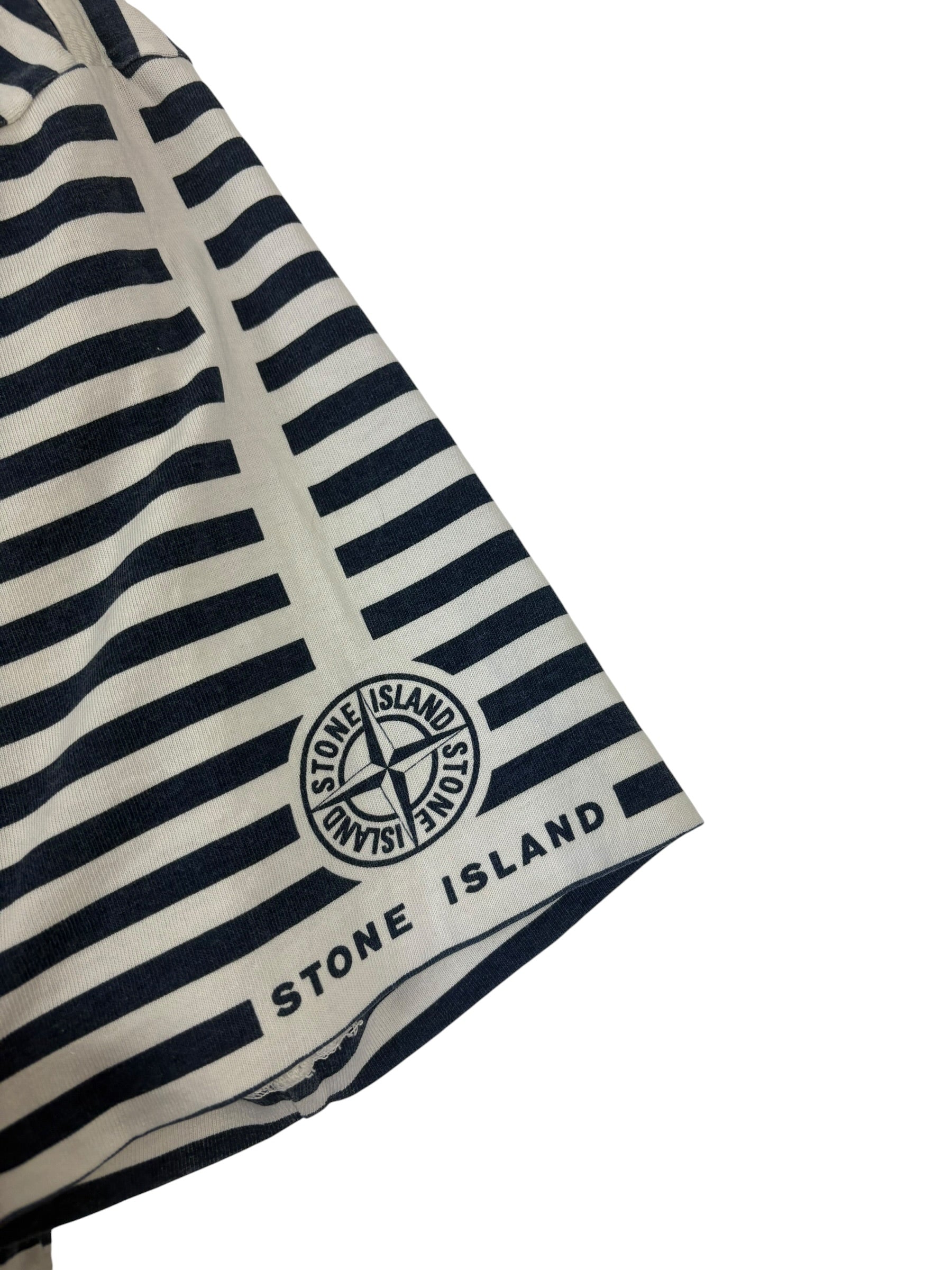Stone Island SS97 Stripe Spell Out T-Shirt