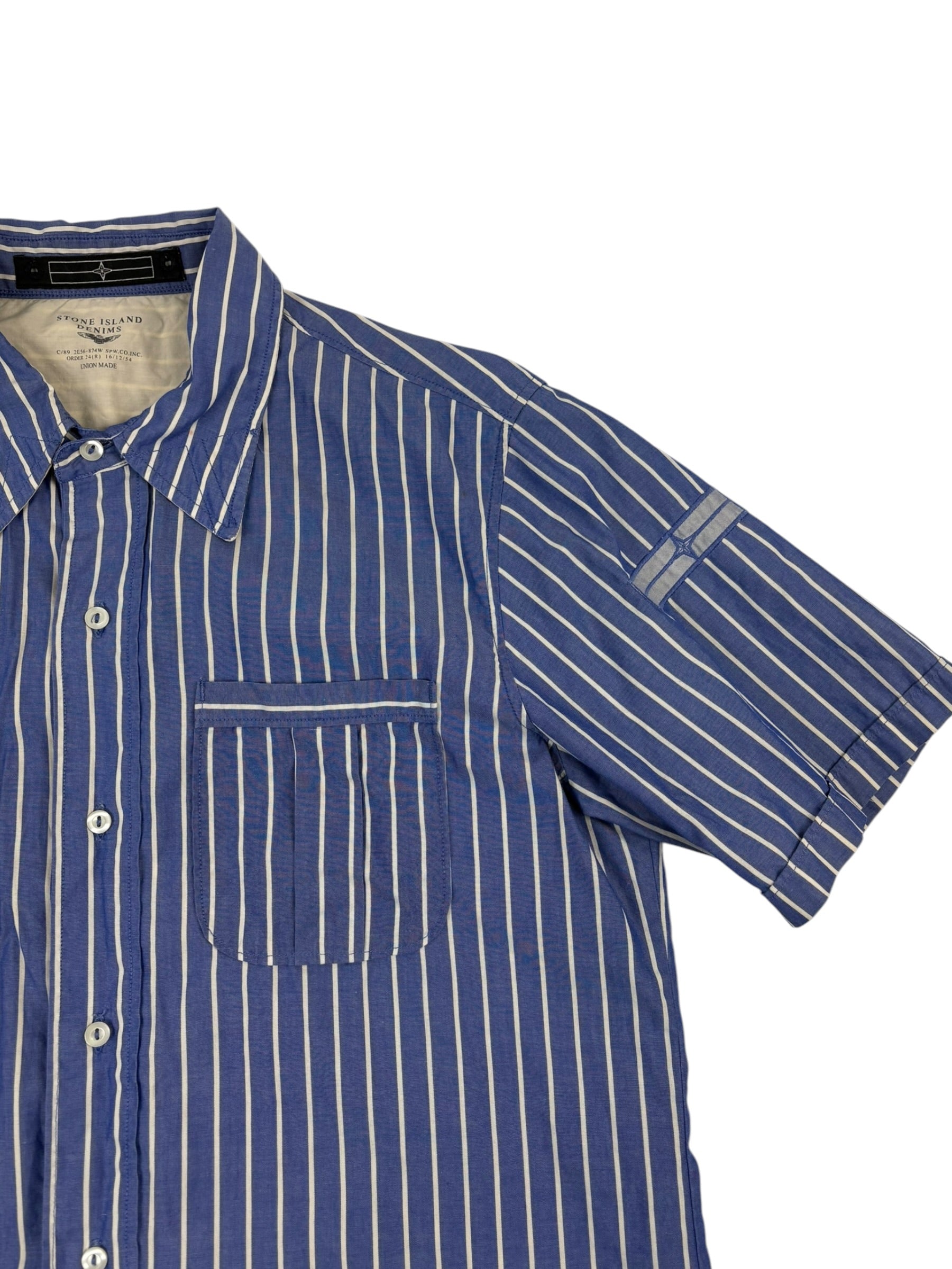 Stone Island Denims SS08 Striped Shirt