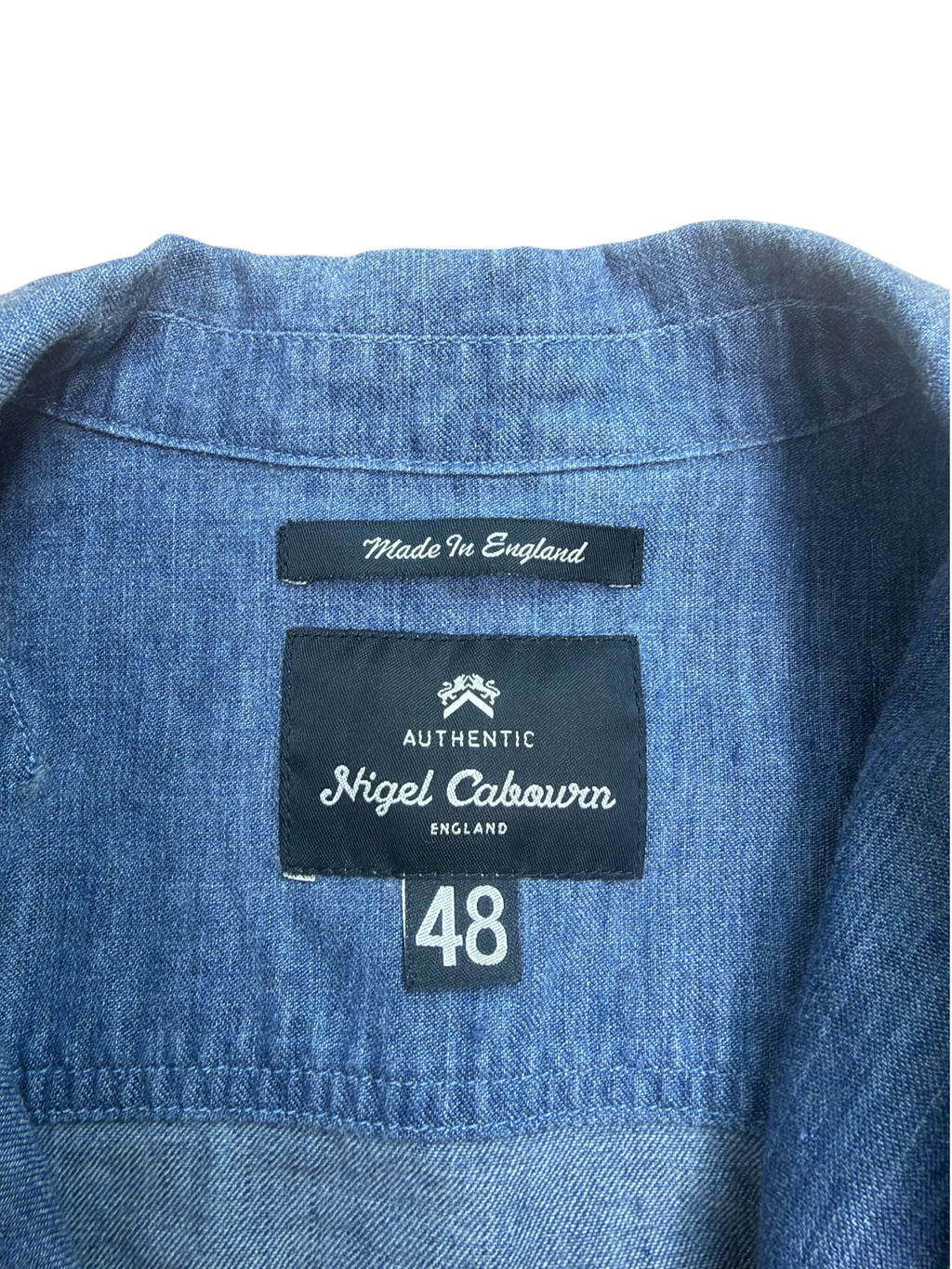 Nigel Cabourn Authentic Chambray Overshirt