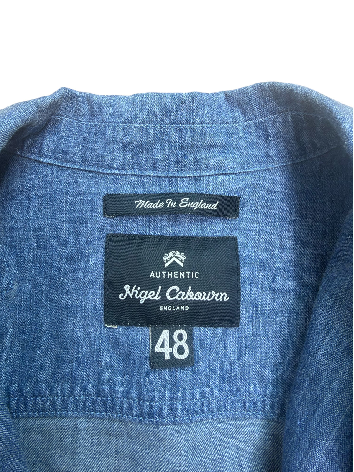 Nigel Cabourn Authentic Chambray Overshirt