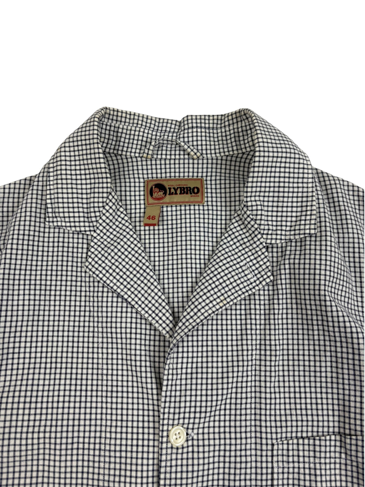 Nigel Cabourn Lybro Gingham Check Work Jacket