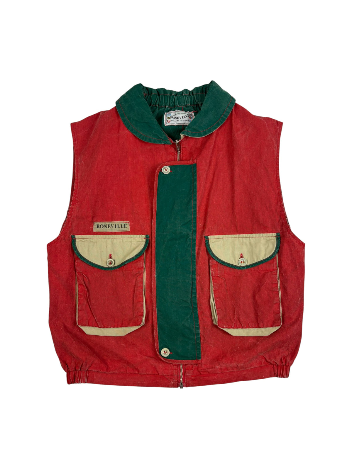 Boneville 1984 Cargo Military Vest