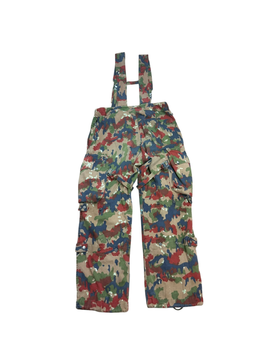1970s Swiss Army M70 Alpenflage Cargo Dungarees