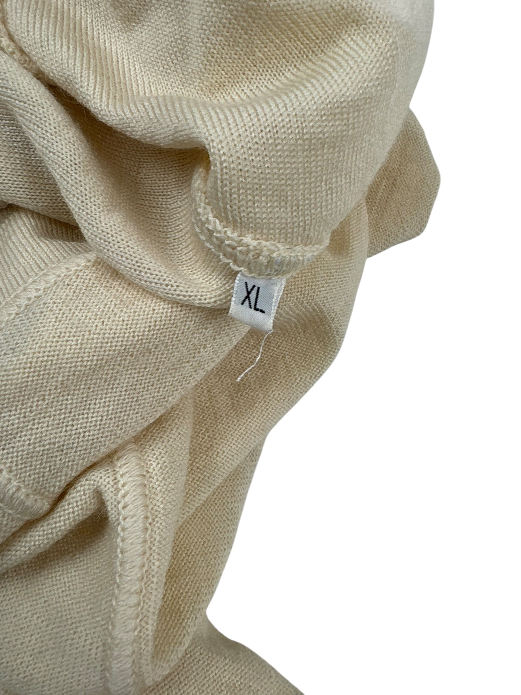 Stone Island Denims AW04 Cream Wool Sweater