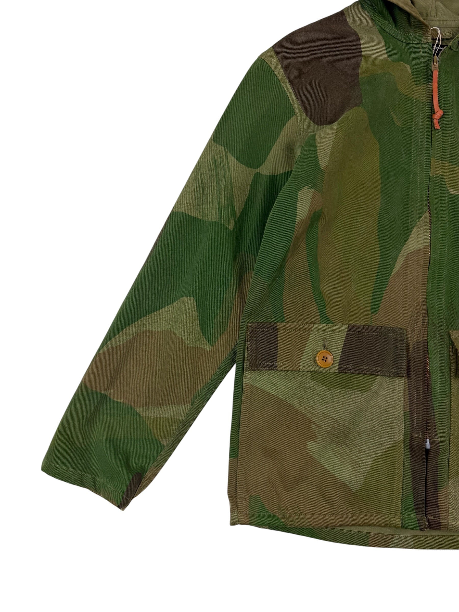 Nigel Cabourn Authentic Camo Zip-Up Parka