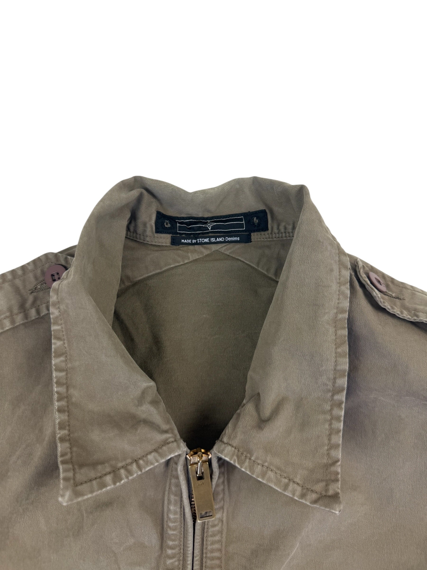 Stone Island Denims AW07 Zip-Up Utility Jacket