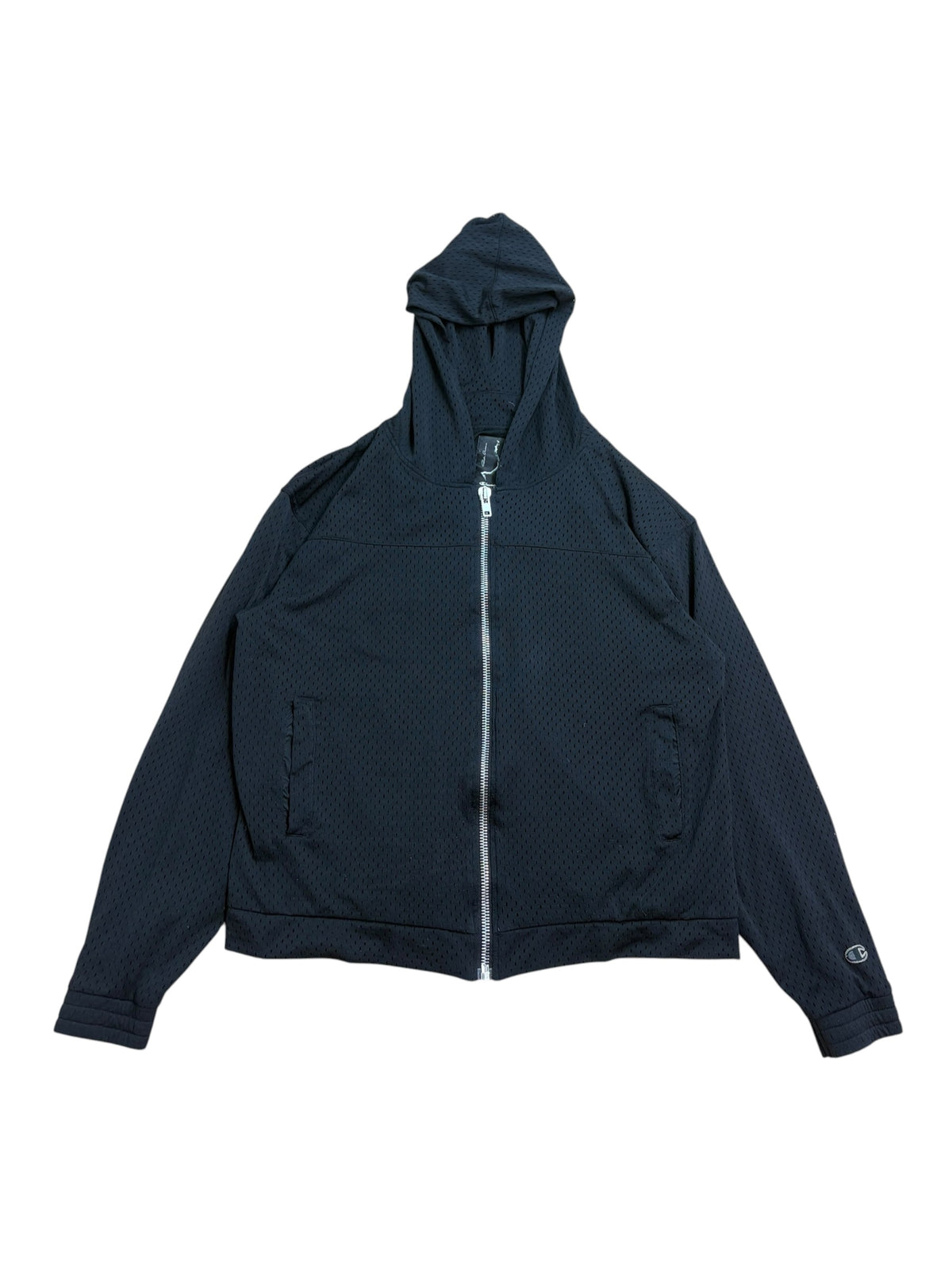 Rick Owens x Champion Mesh Zip-Up Hoodie