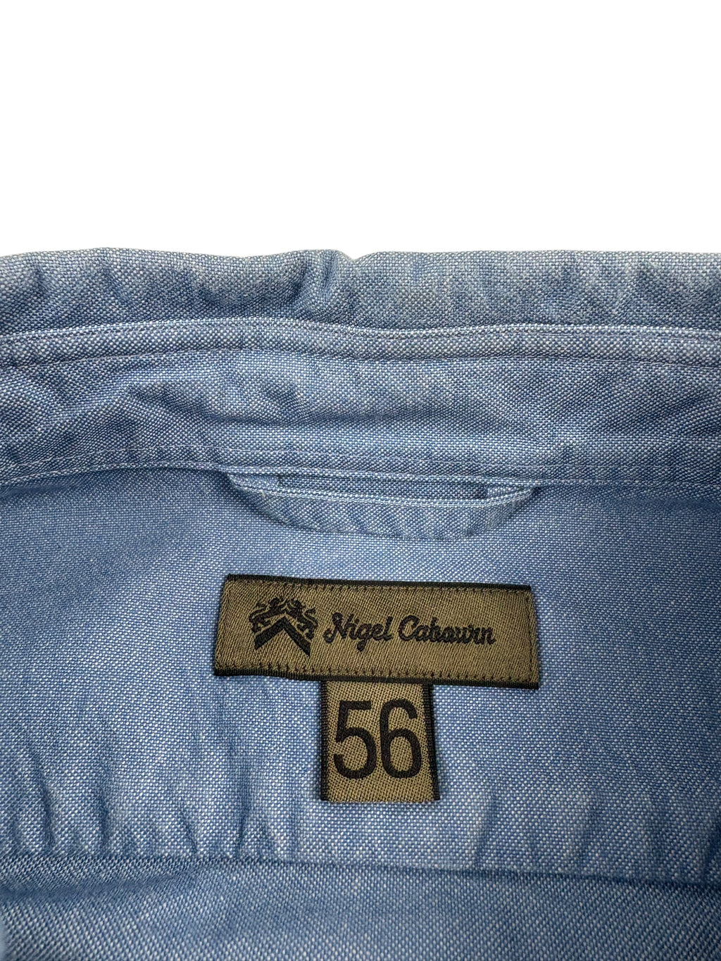 Nigel Cabourn Mainline Blue British Officers Shirt