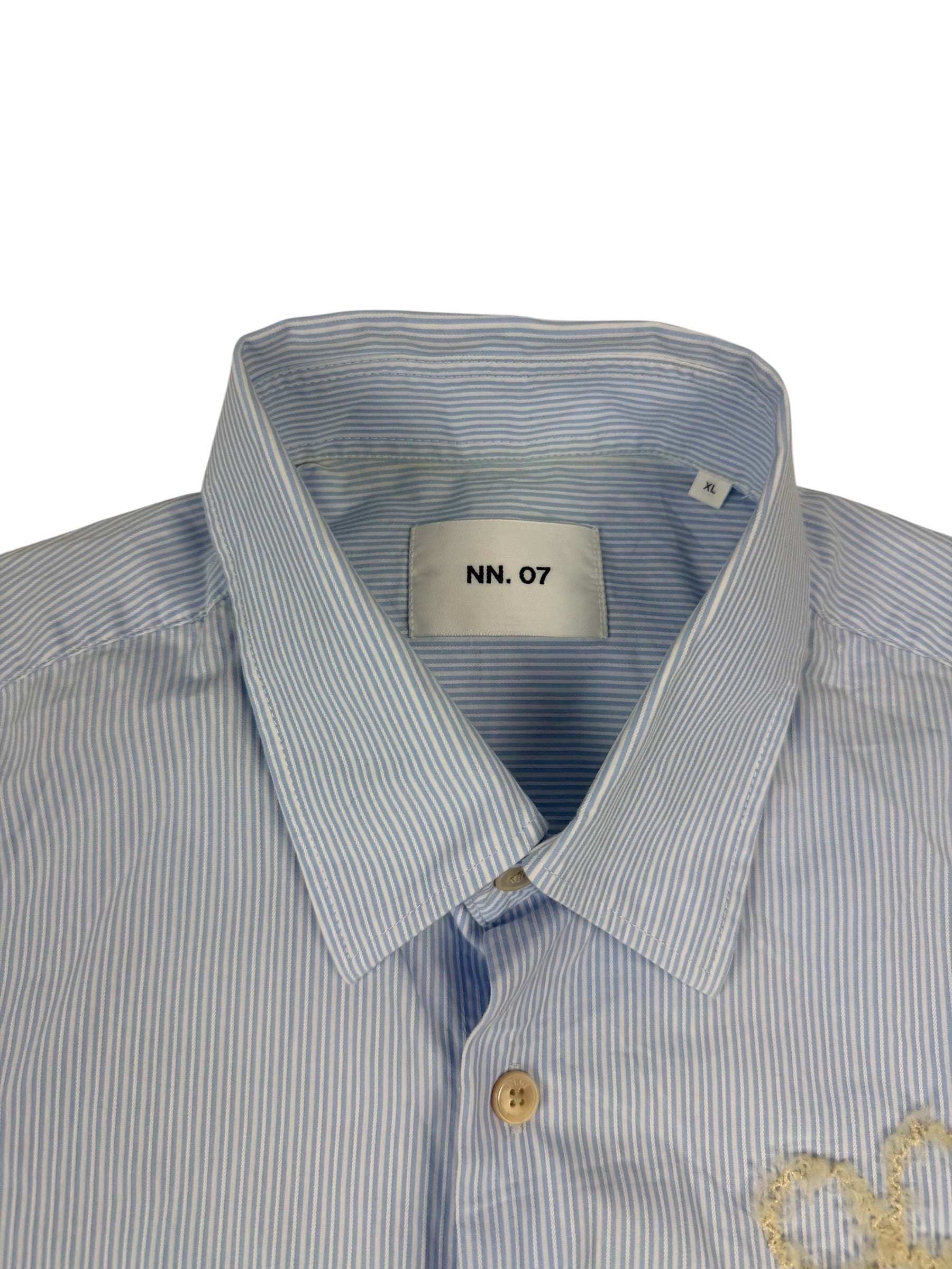 No Nationality NN07 Freddy Striped Shirt