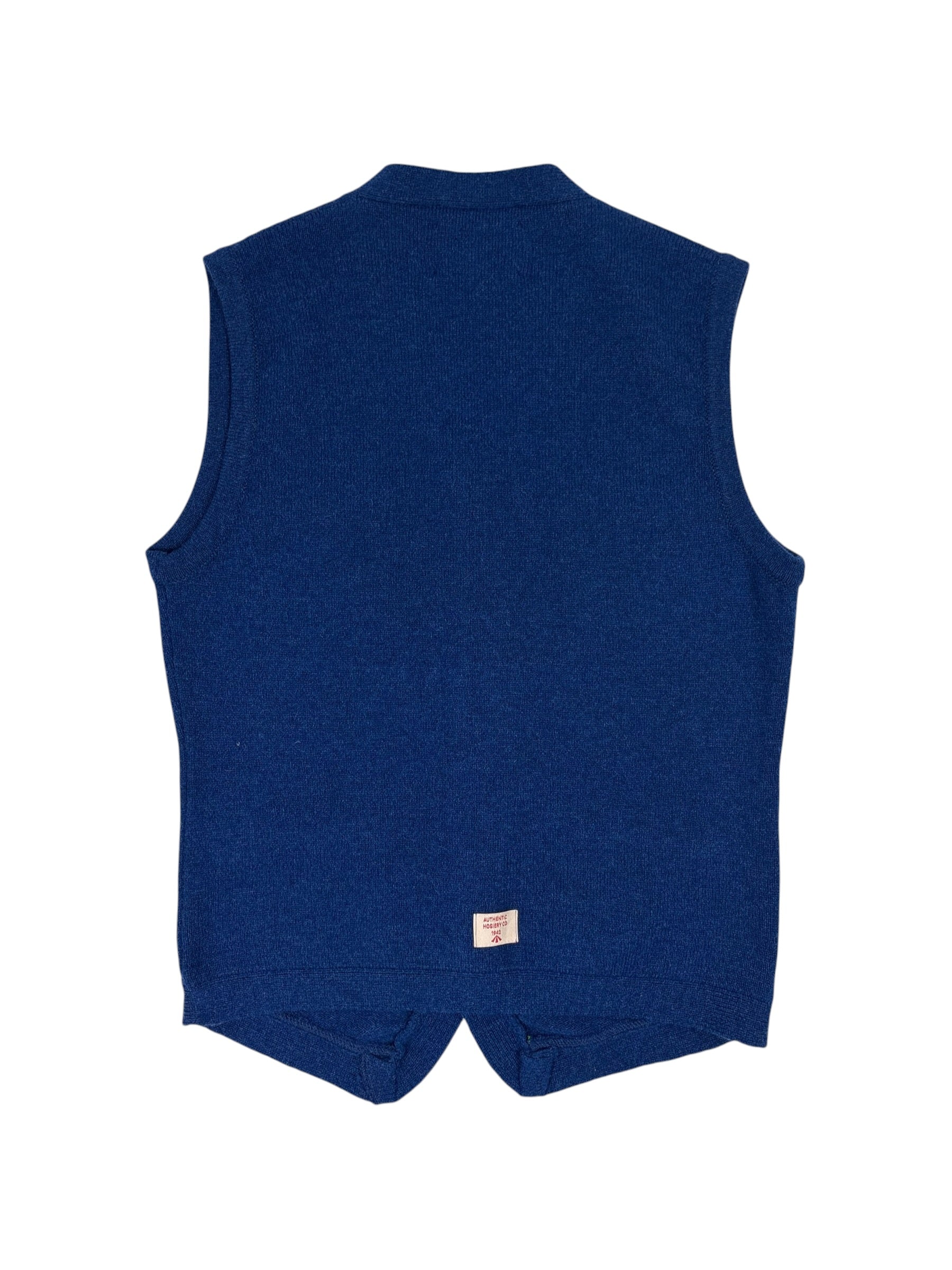 Nigel Cabourn Authentic Wool Knit Waistcoat