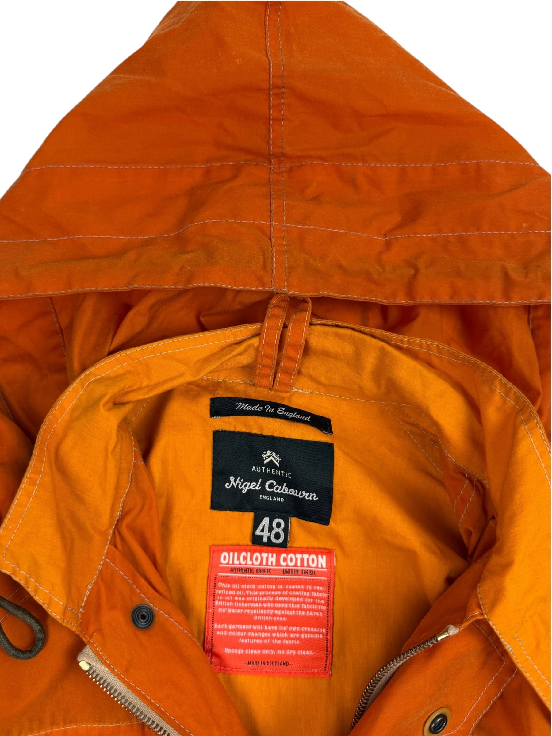 Nigel Cabourn Authentic Oil Cloth Surface Jacket