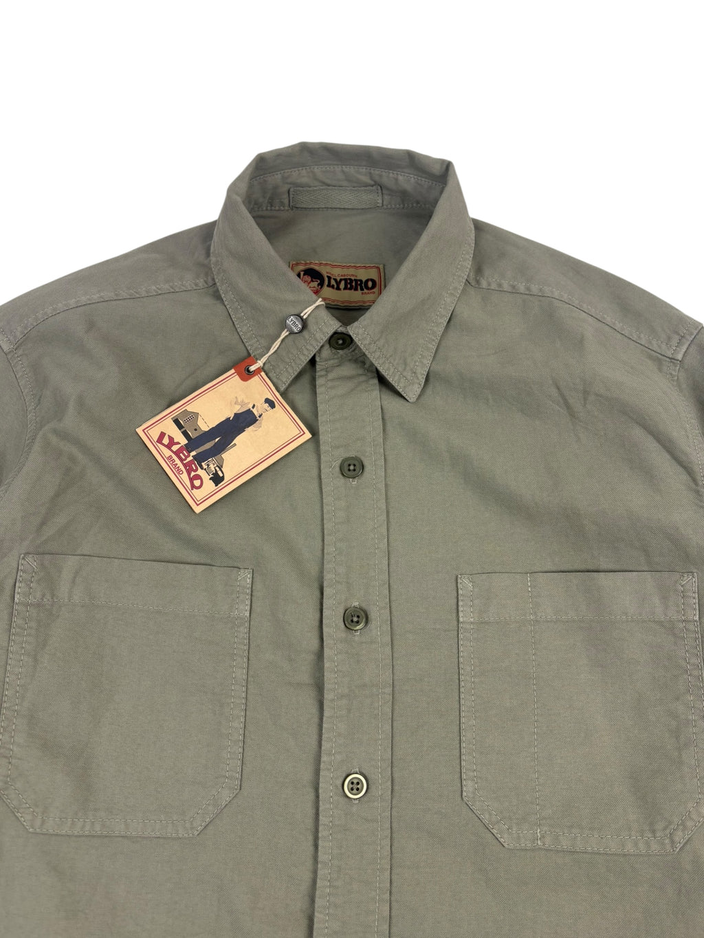 Nigel Cabourn Lybro Welder Pocket Oxford Shirt