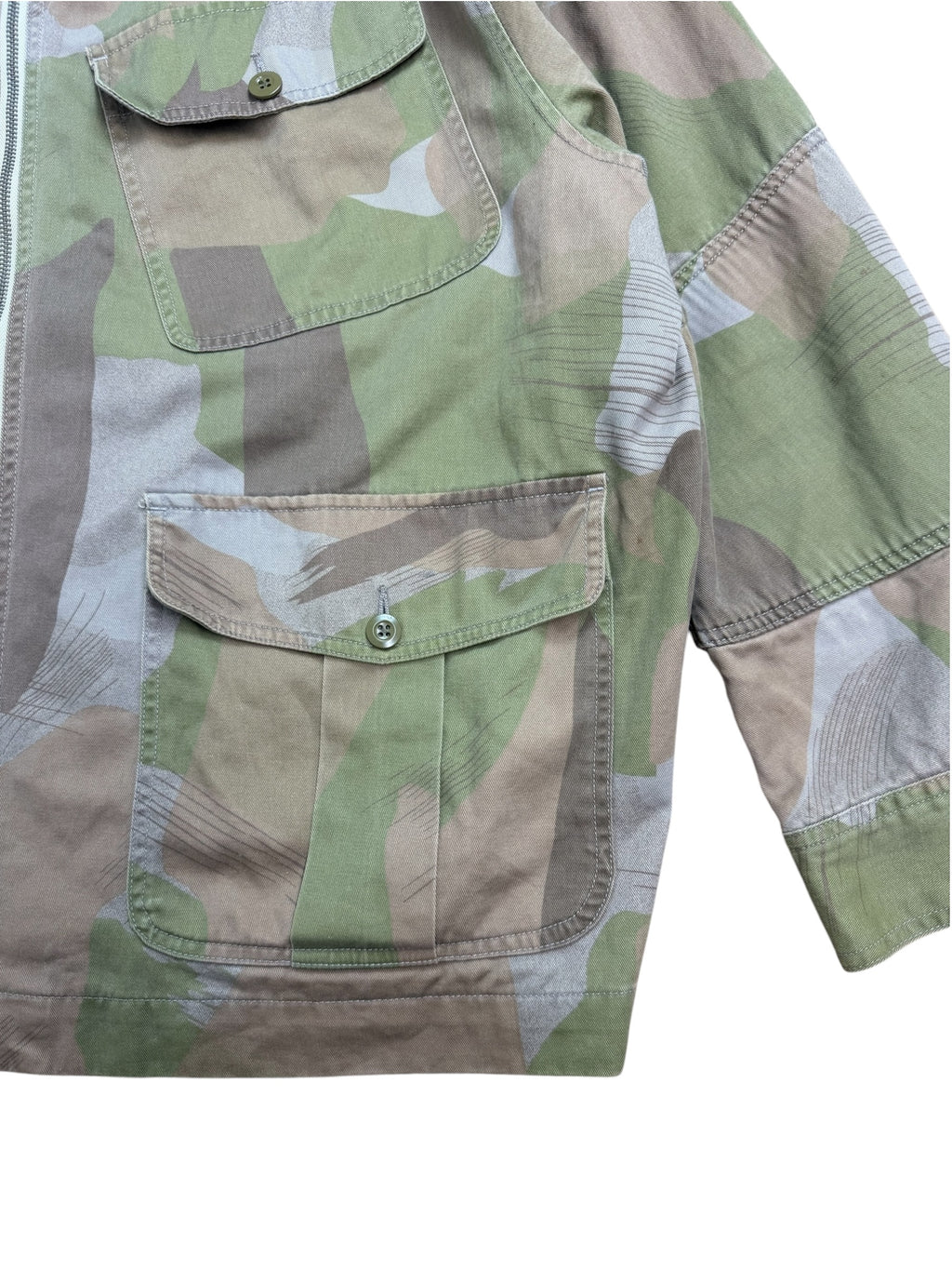 Nigel Cabourn Lybro Brushstroke Camo Field Jacket