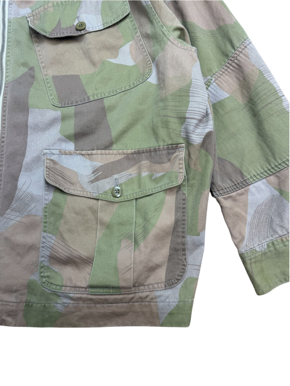 Nigel Cabourn Lybro Brushstroke Camo Field Jacket
