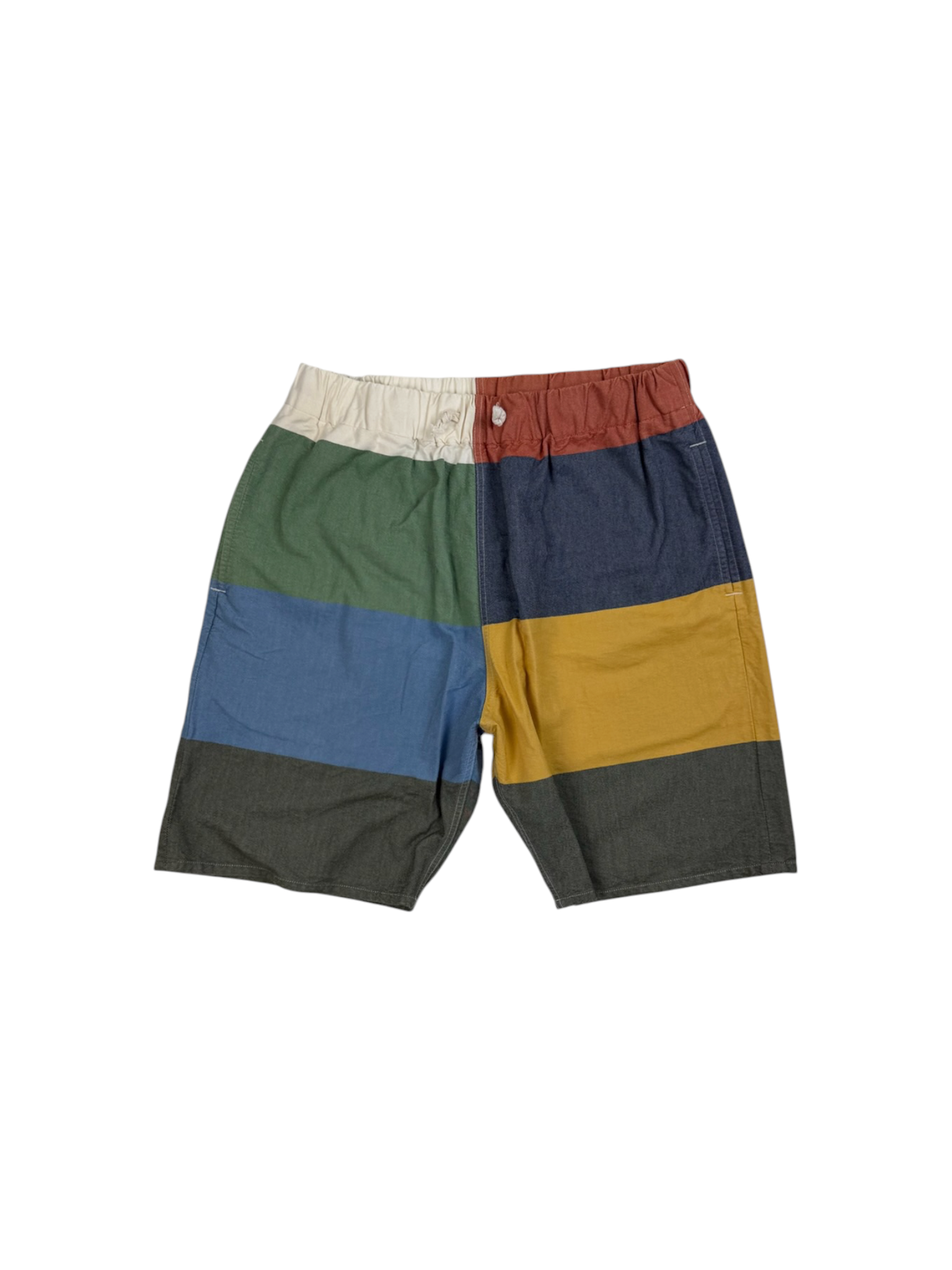 Nigel Cabourn Mainline 'Limited Edition' Patchwork Shorts
