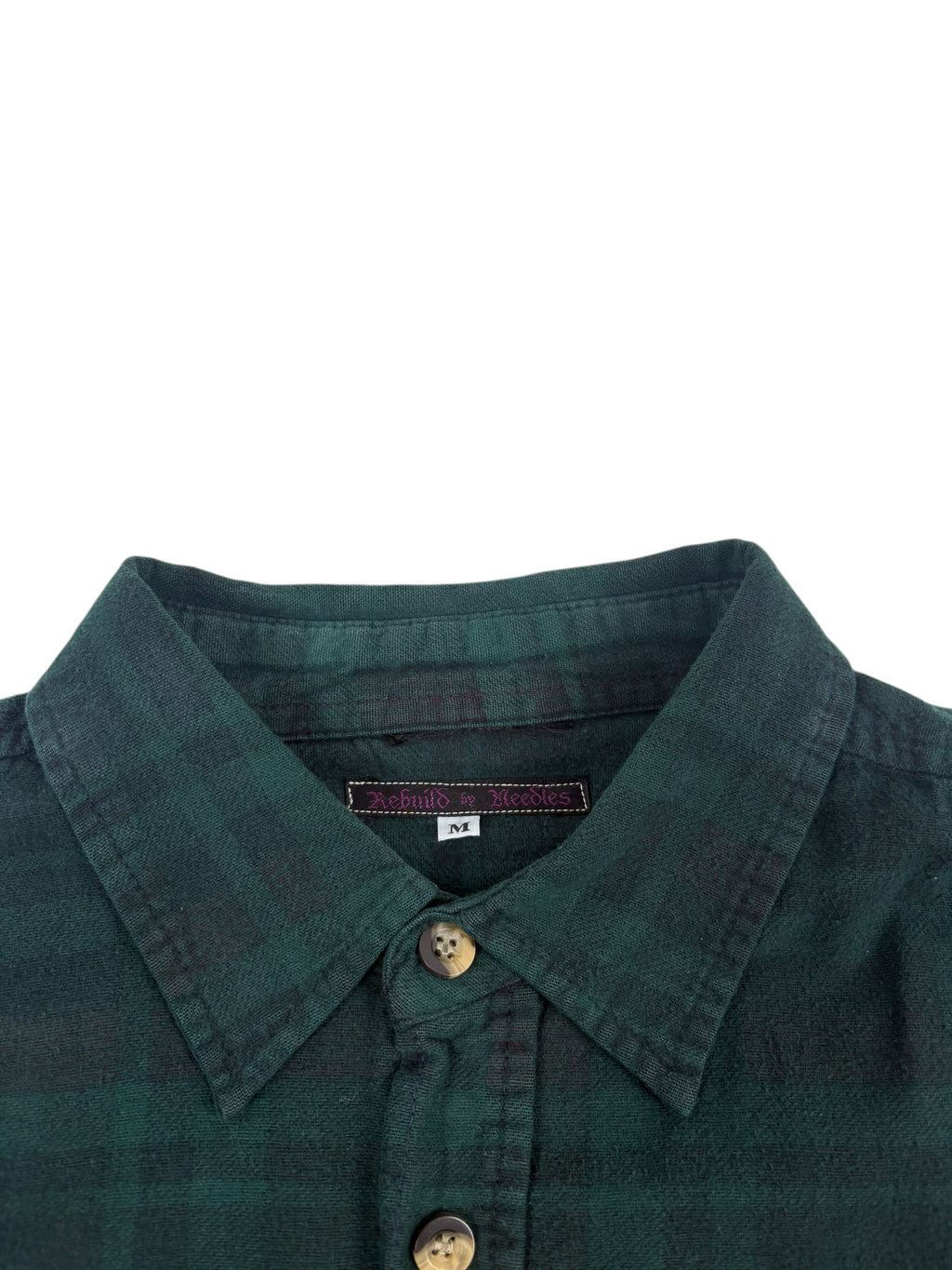 Needles Rebuild 7 Cuts Flannel Shirt