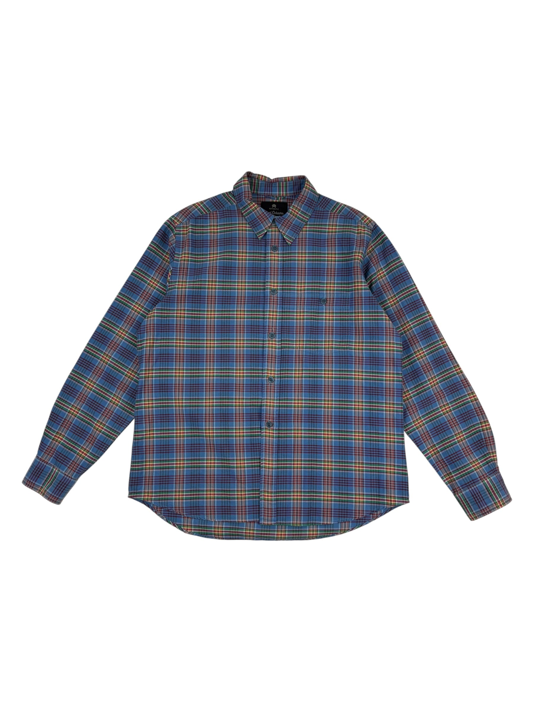 Nigel Cabourn Authentic Long Sleeve Checked Shirt