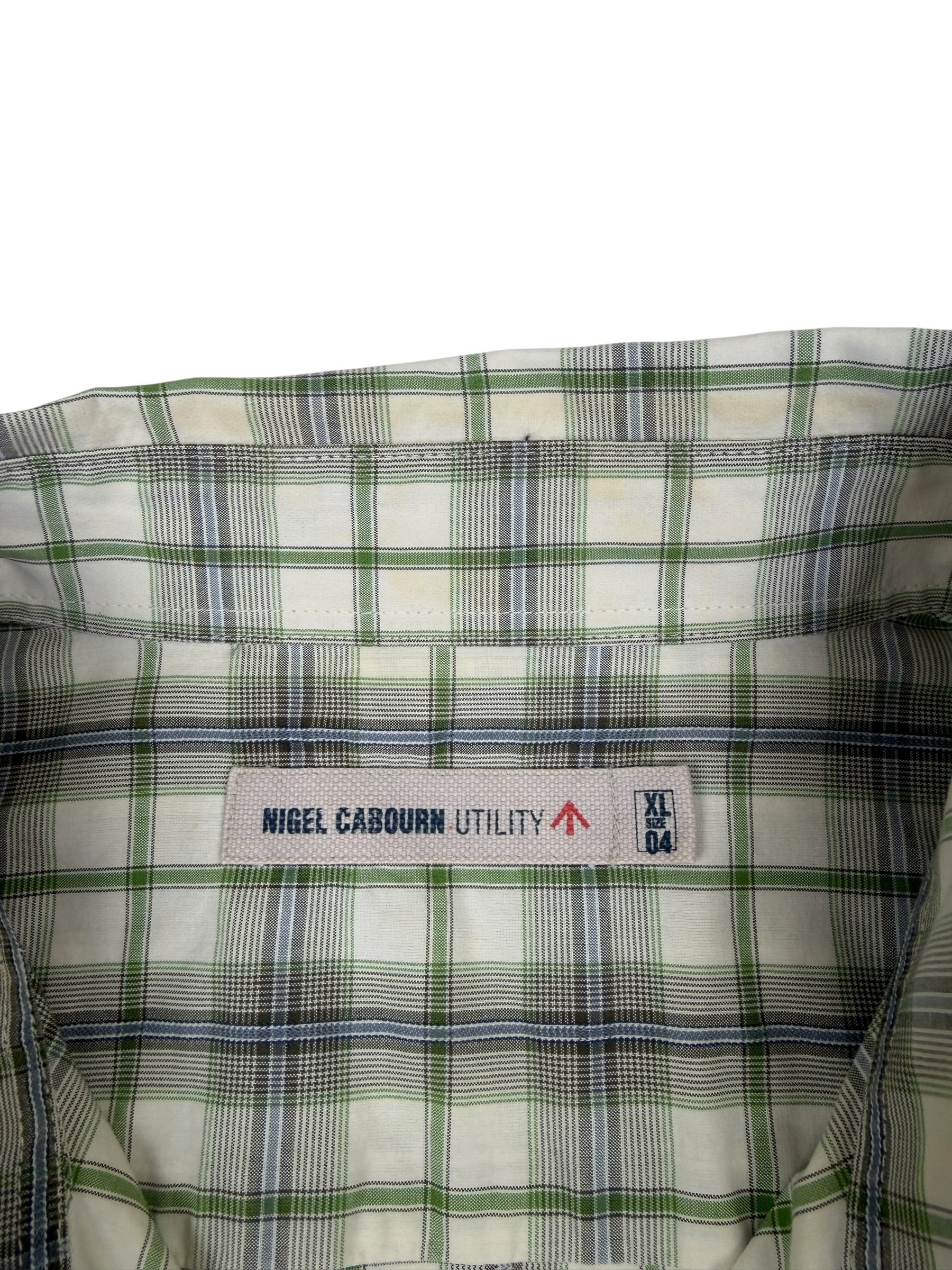 Nigel Cabourn 2000s Utility Checked Shirt