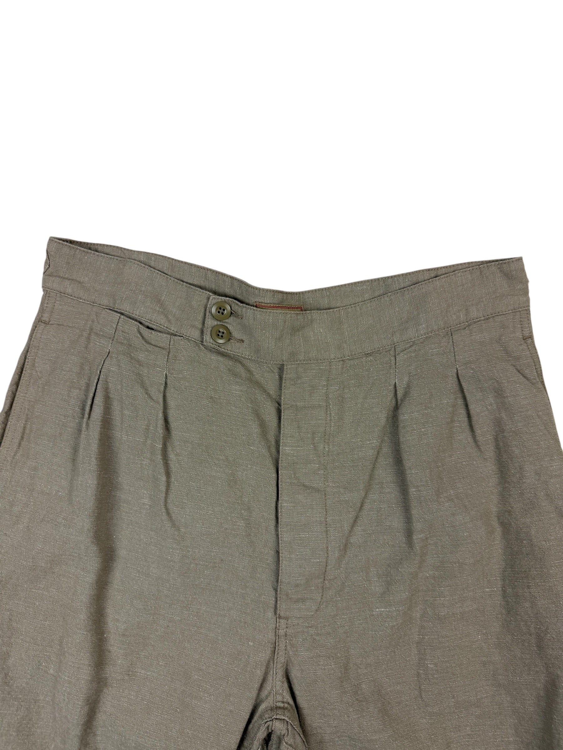 Nigel Cabourn Lybro P-57 Pleated Shorts