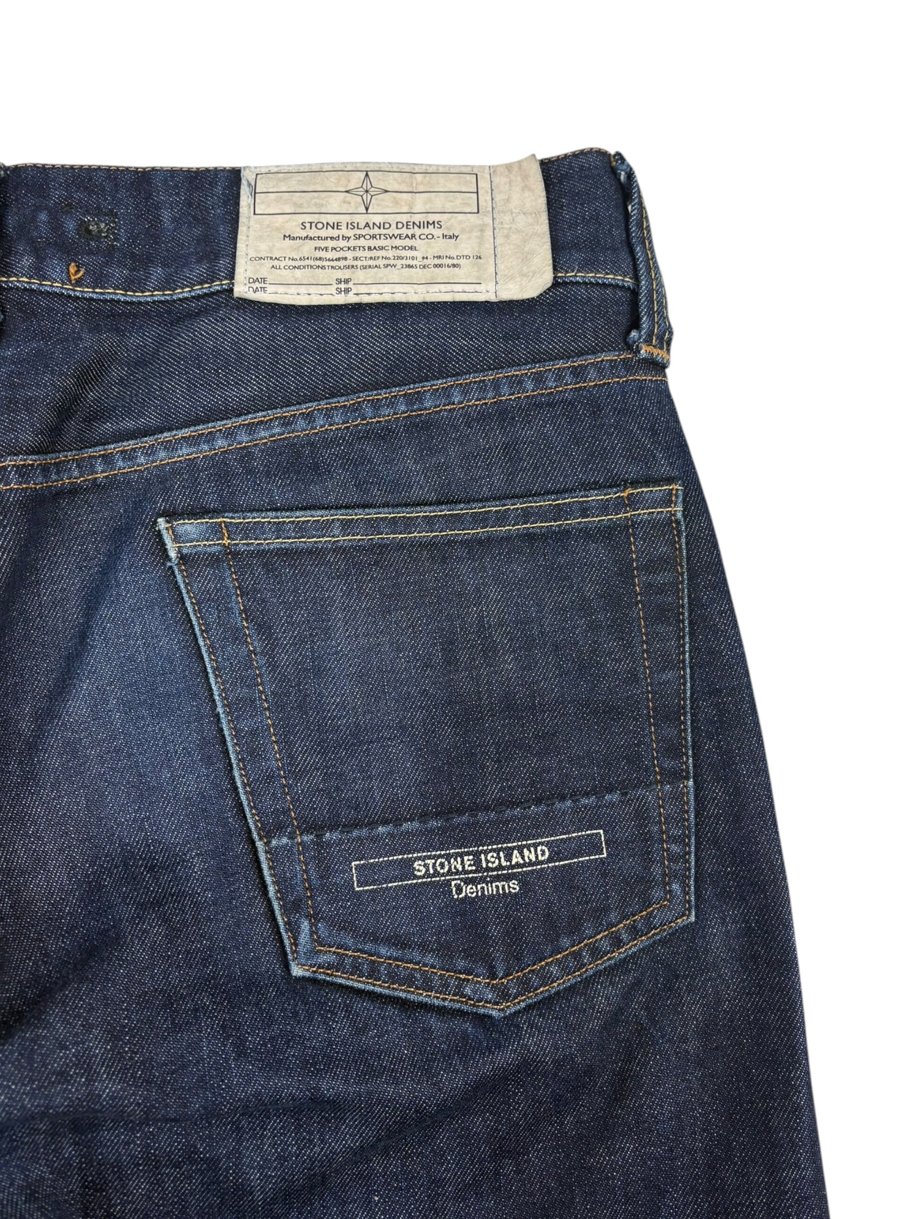 Stone Island Denims SS01 Denim Jeans