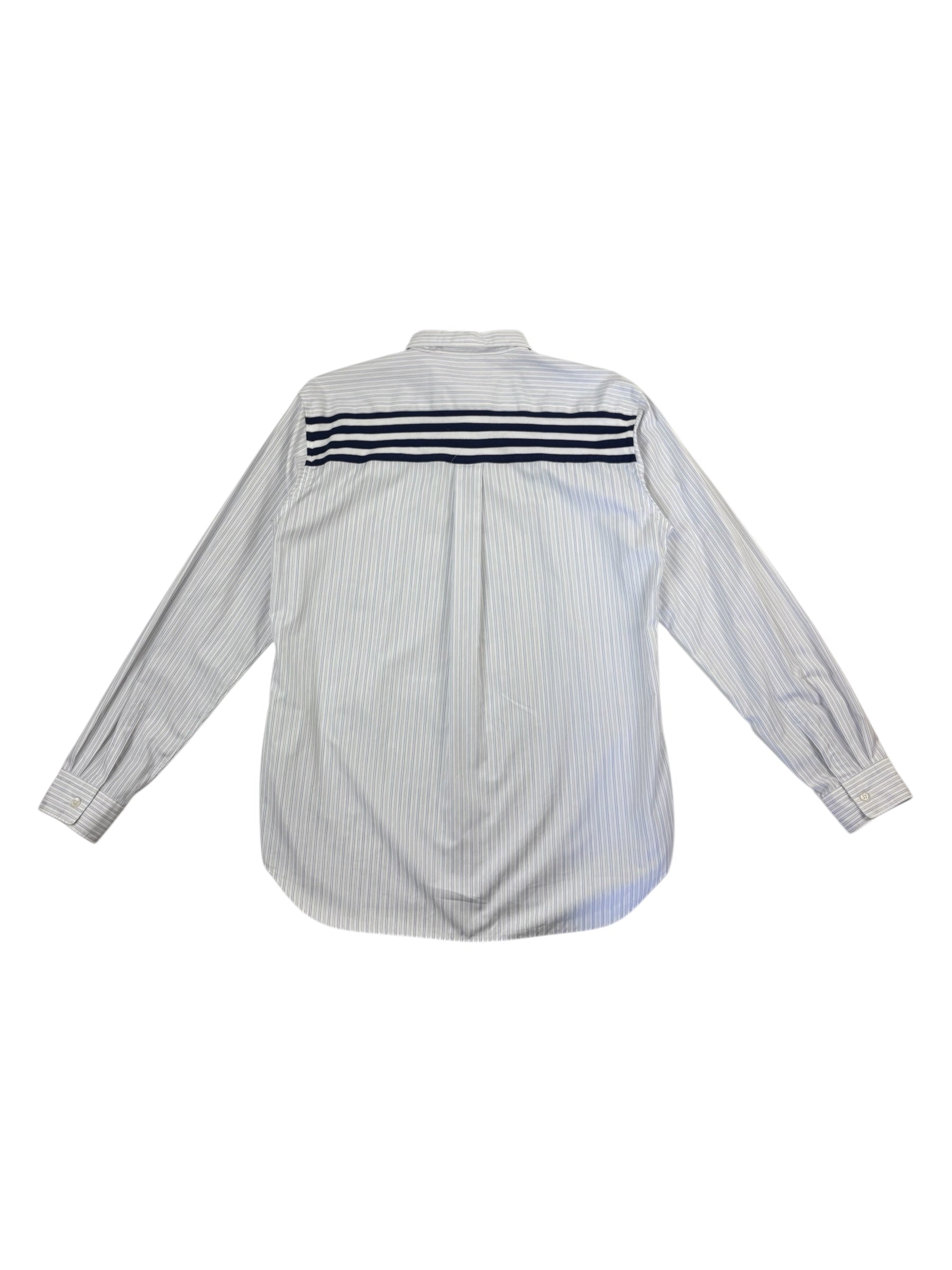 Comme Des Garçons Homme Deux Striped Cotton Shirt