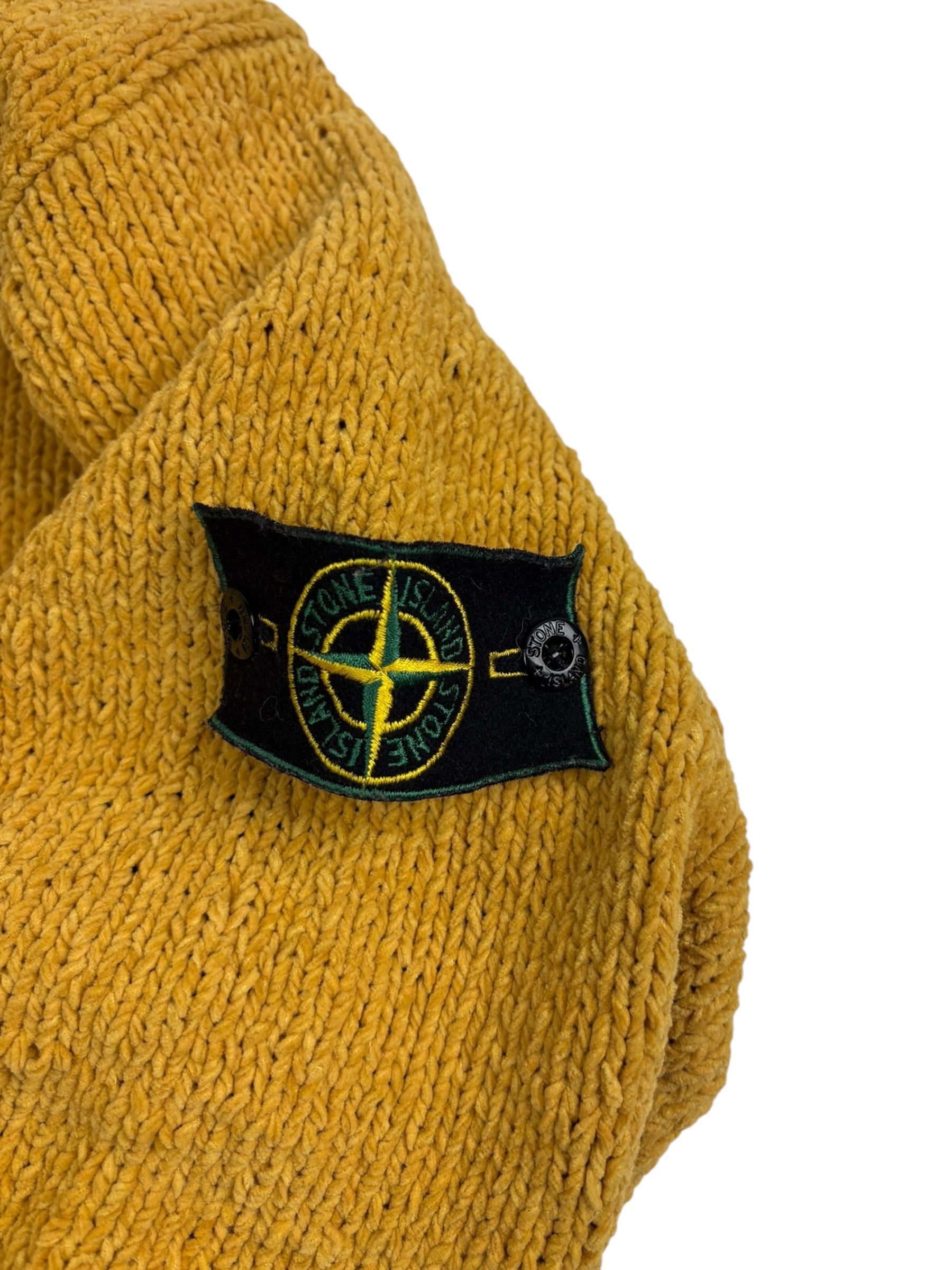 Stone Island AW95 Roll Neck Chenille Knit