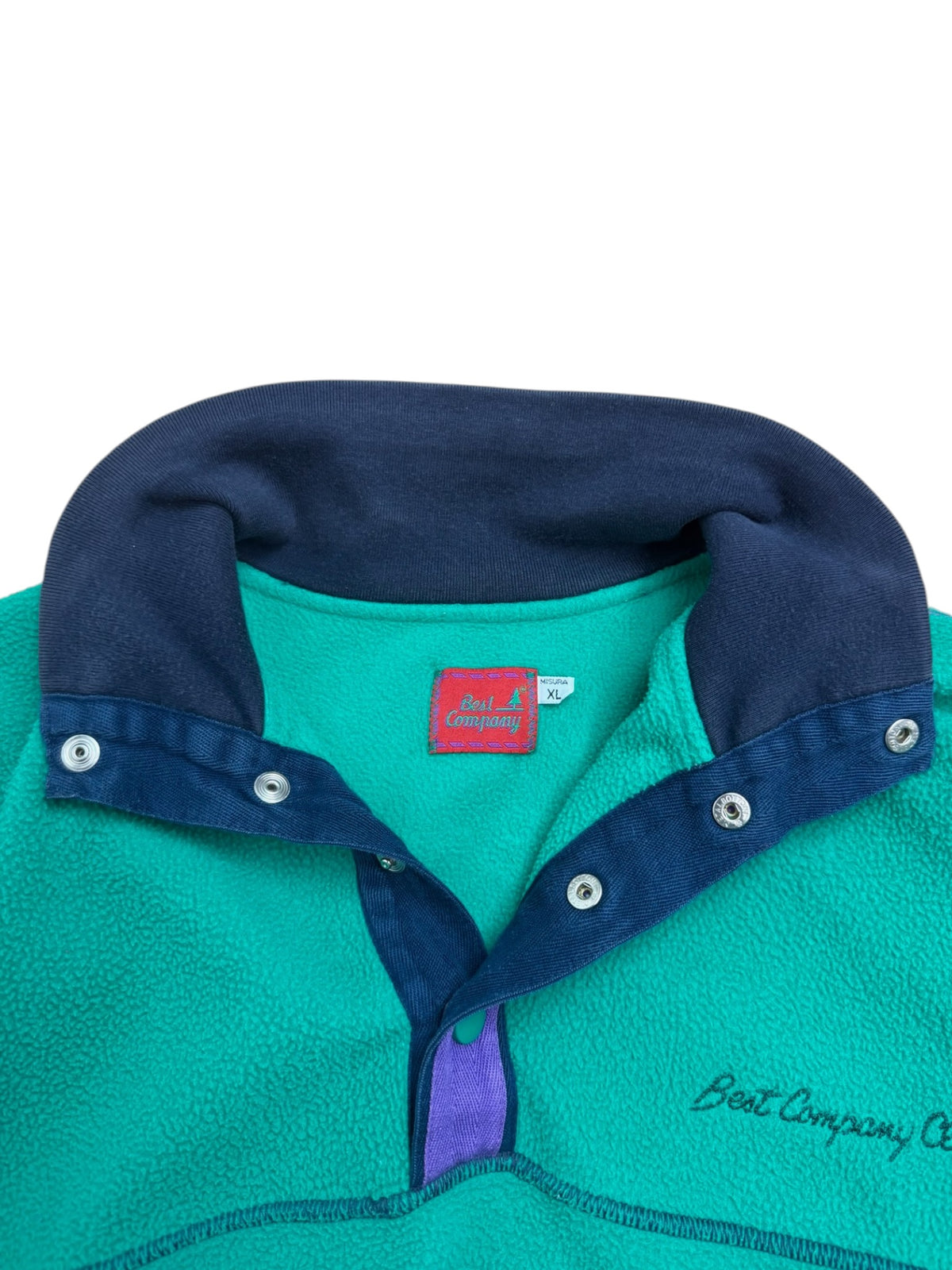 Best Company by Olmes Carretti 80s Fleece Pullover