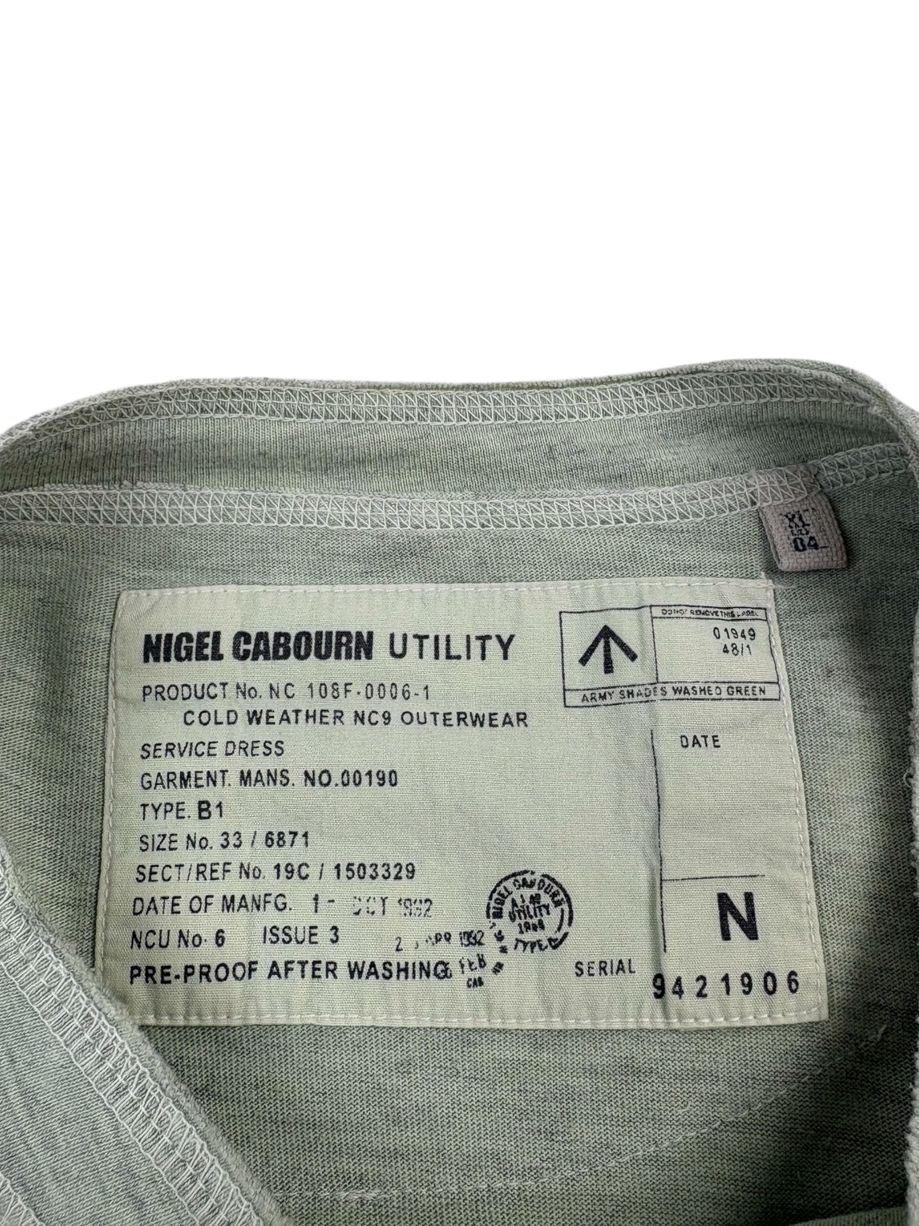 Nigel Cabourn Utility Henley LS T-Shirt