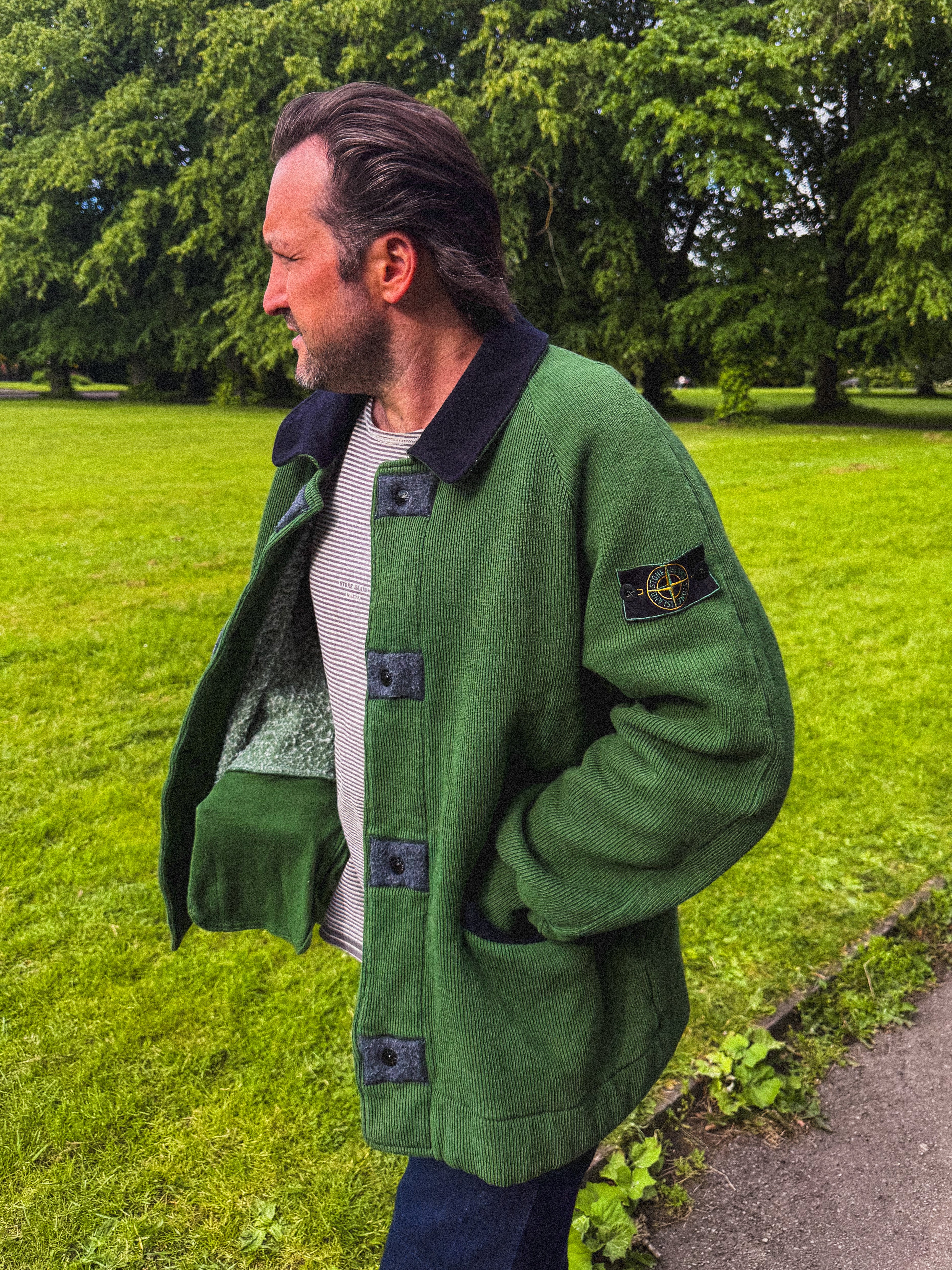 Stone Island 1985 Button Cardigan
