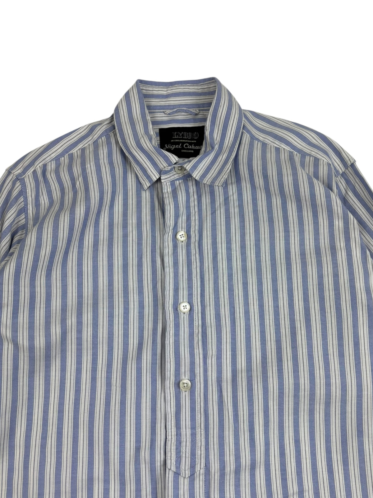 Nigel Cabourn Lybro Striped Work Shirt