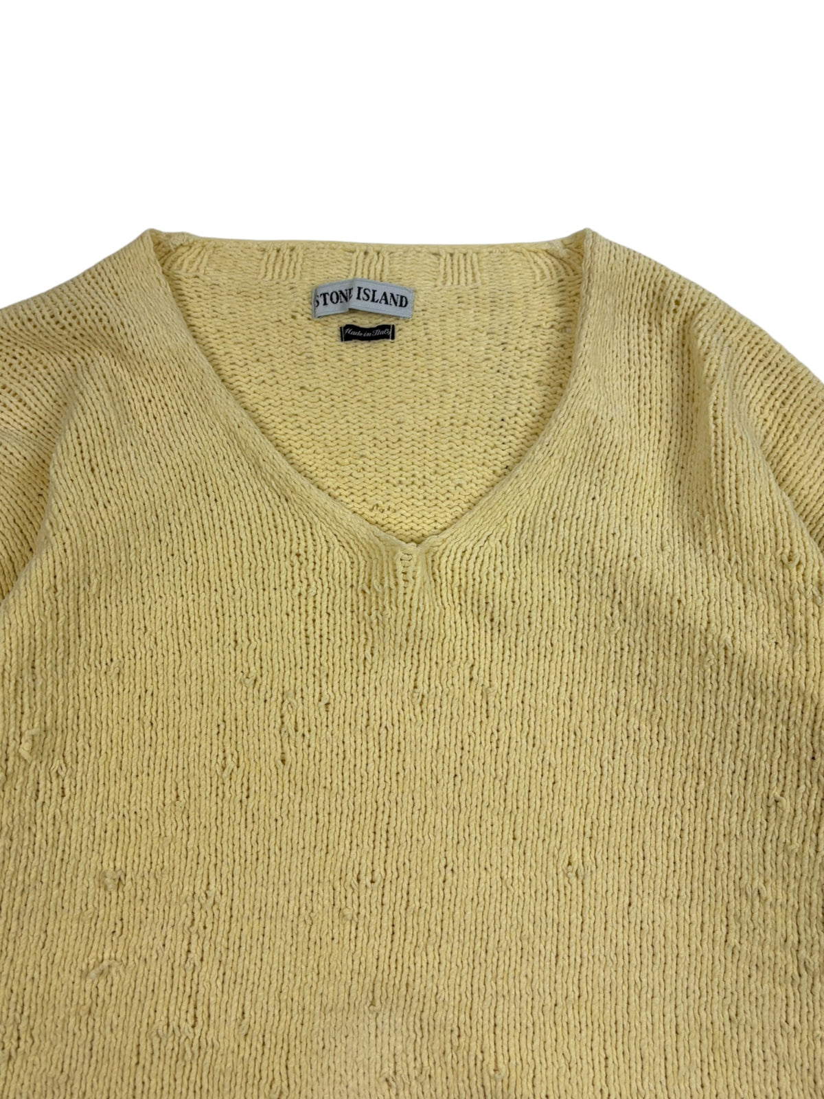 Stone Island SS96 Boat Neck Naval Knit Jumper