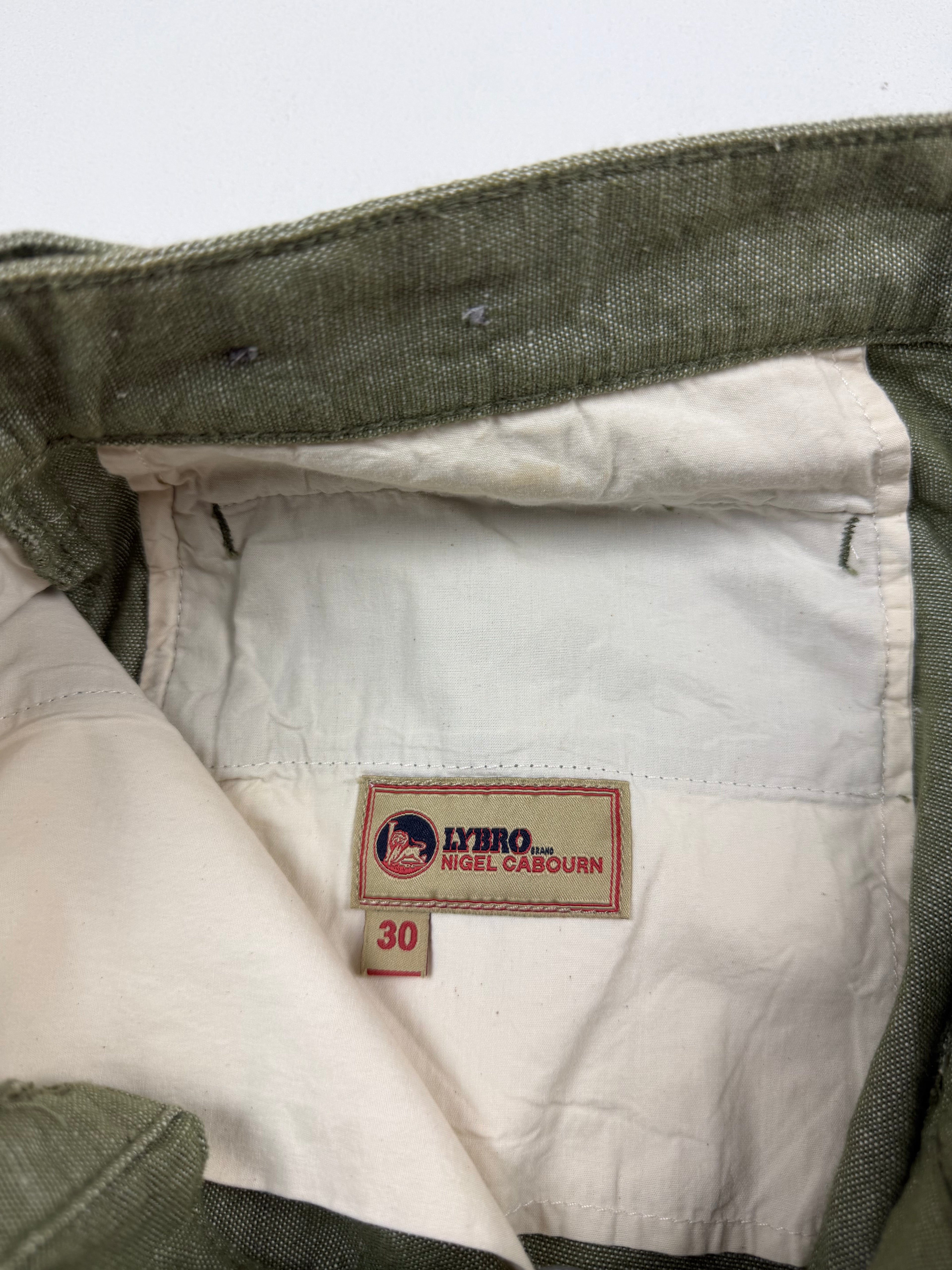 Nigel Cabourn Lybro P-57 Pleated Shorts