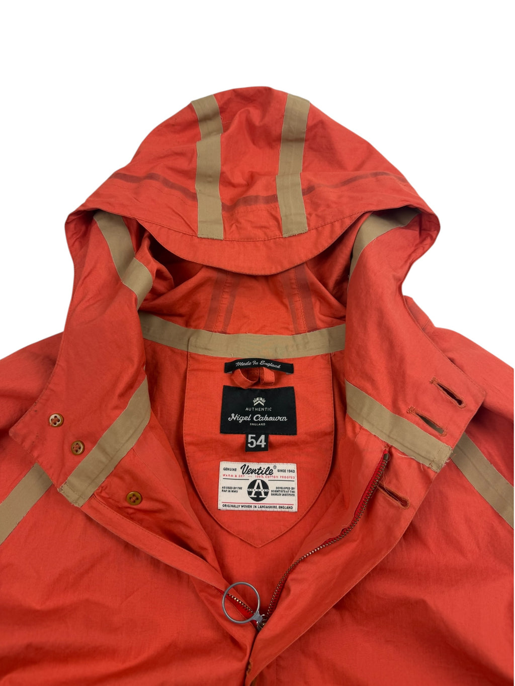 Nigel Cabourn Authentic Ventile Taped Aircraft Jacket