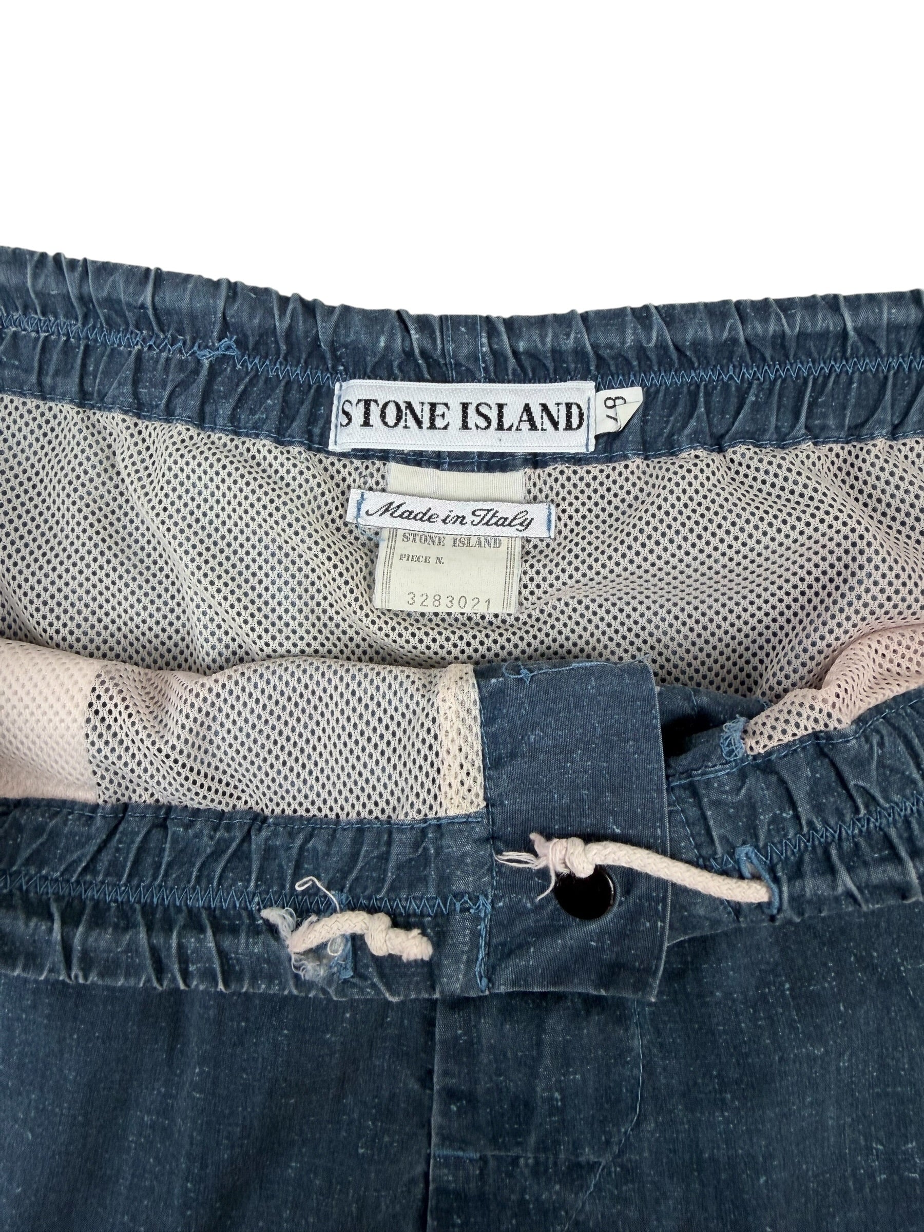 Stone Island SS95 Spell-Out Swim Shorts