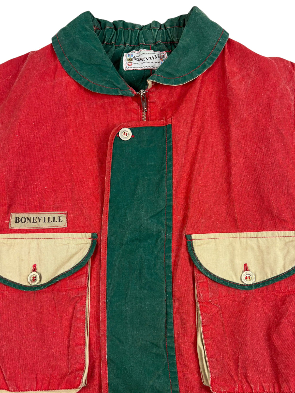 Boneville 1984 Cargo Military Vest